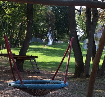 Spielplatz im Stadtpark Falkenstein Vogtland – Motiv