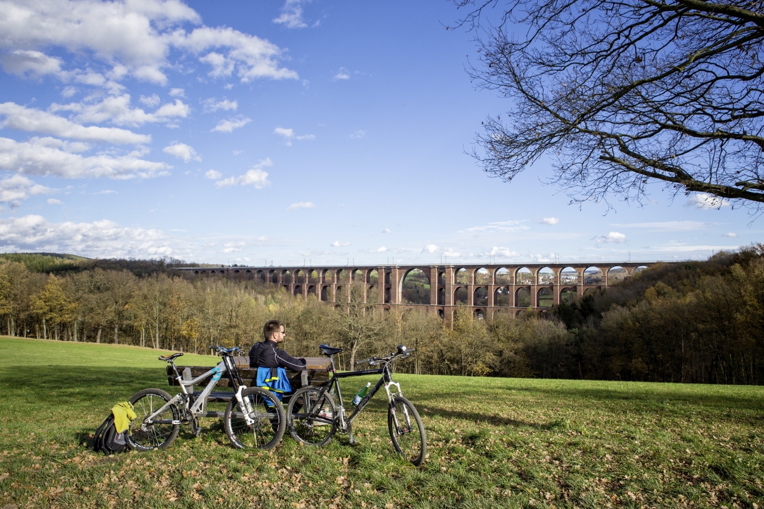 Rennrad-Runde: Plauen-Göltzschtalbrücke – Motiv