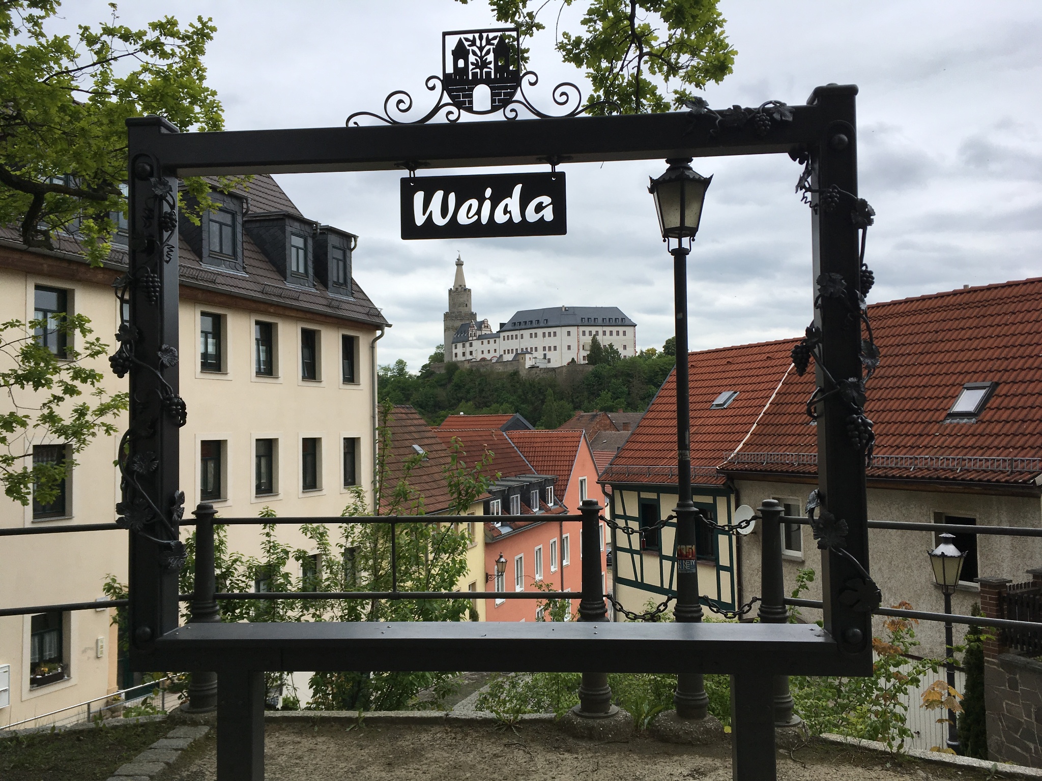 Weida Selfiepoint Widenkirche – Motiv