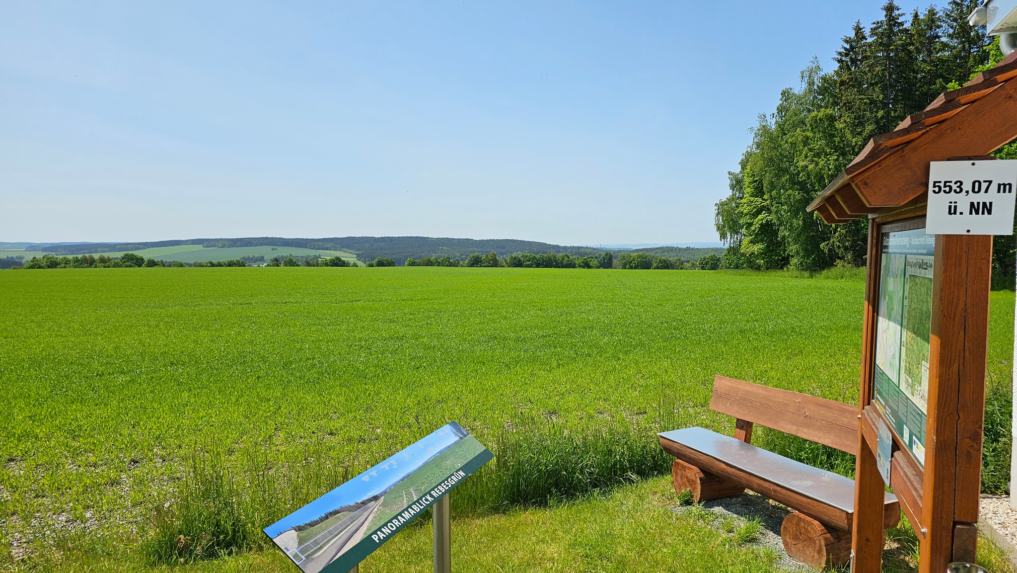Panoramablick Rebesgrün – Motiv