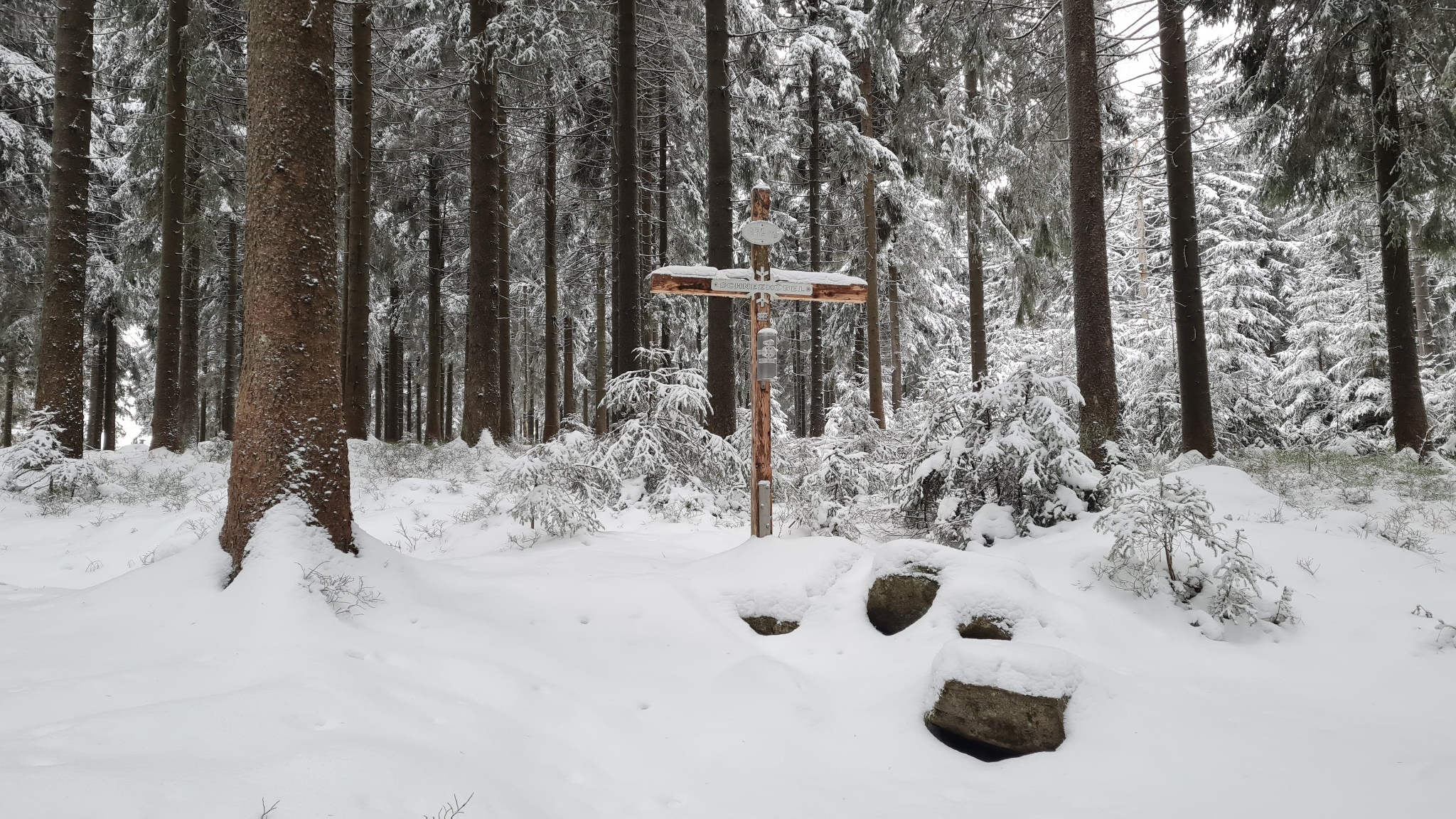 Schneehübel – Motiv