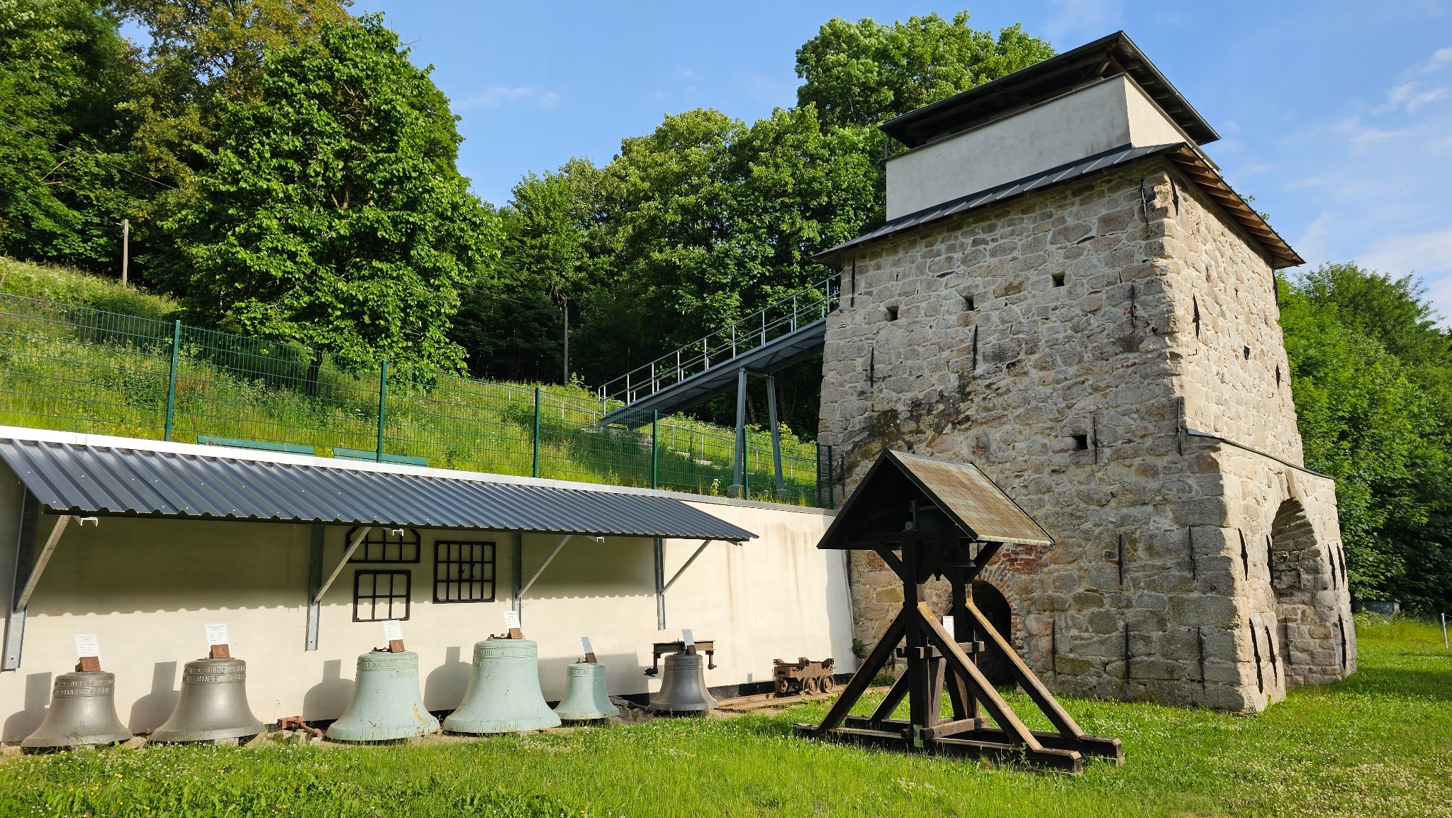 Hochofen der ehemaligen Glockengießerei in Morgenröthe – Motiv