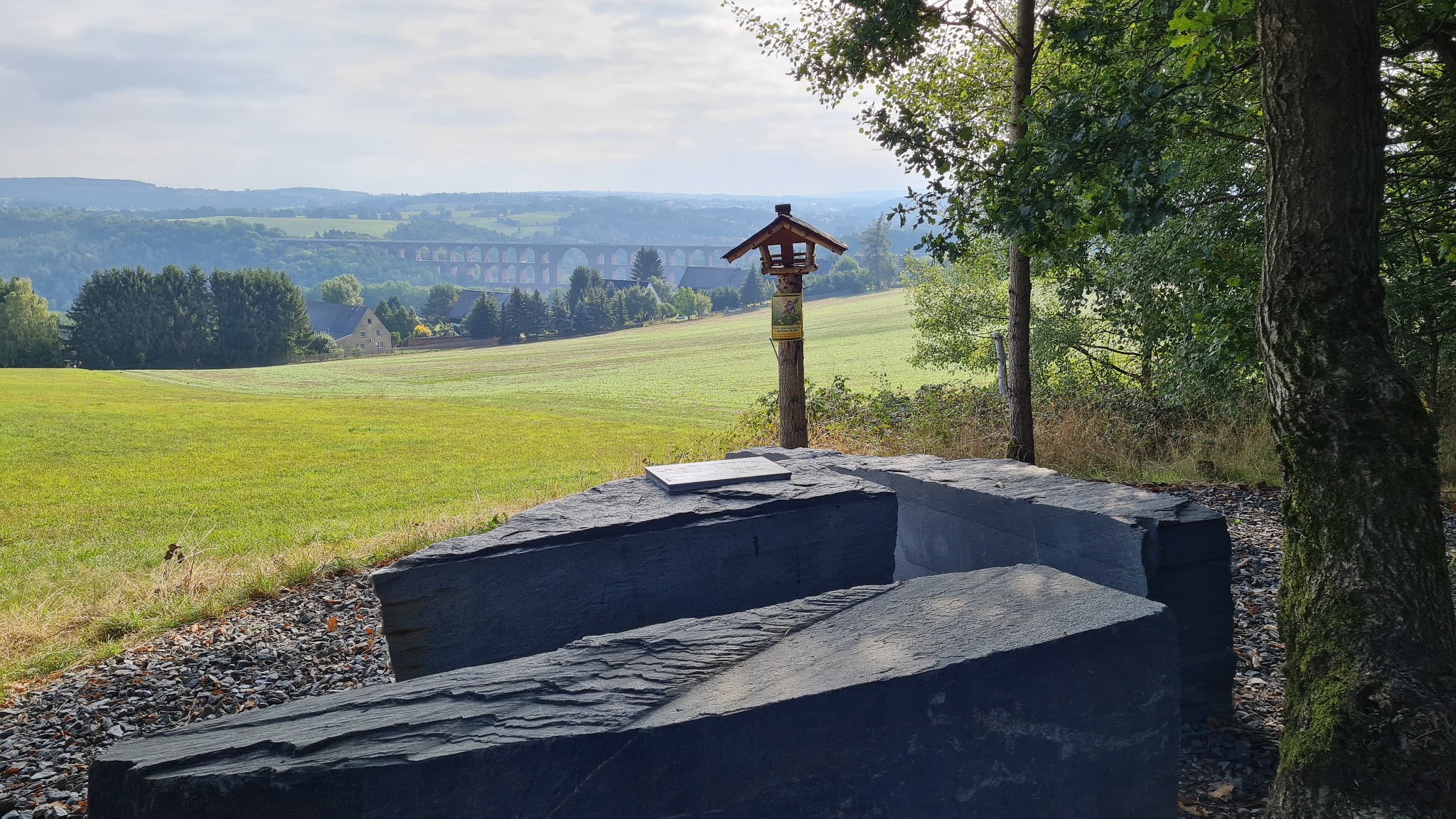 Aussichtspunkt und Rastplatz „Kurtblick“ Netzschkau – Motiv
