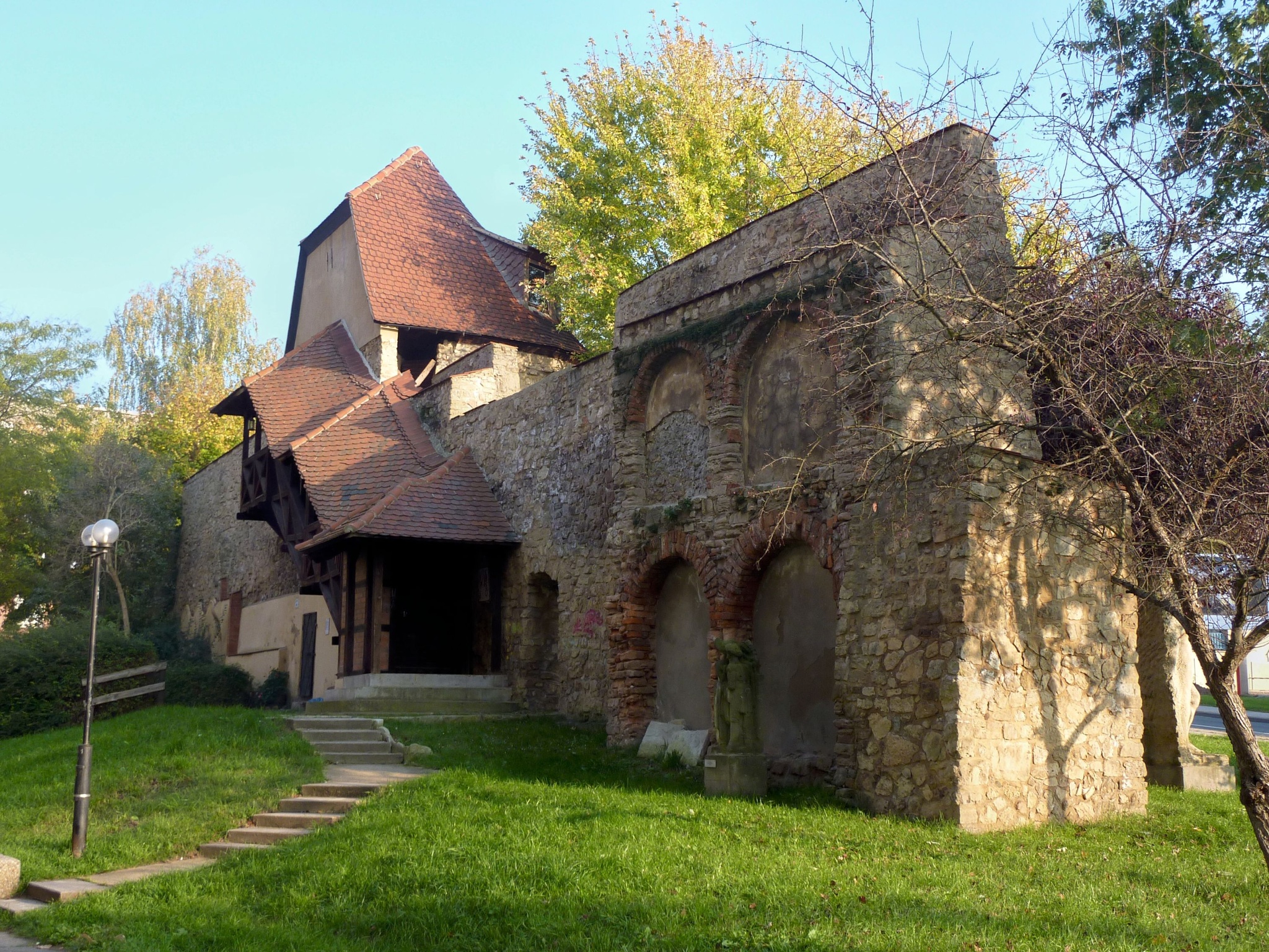 Stadtmauer Gera – Motiv