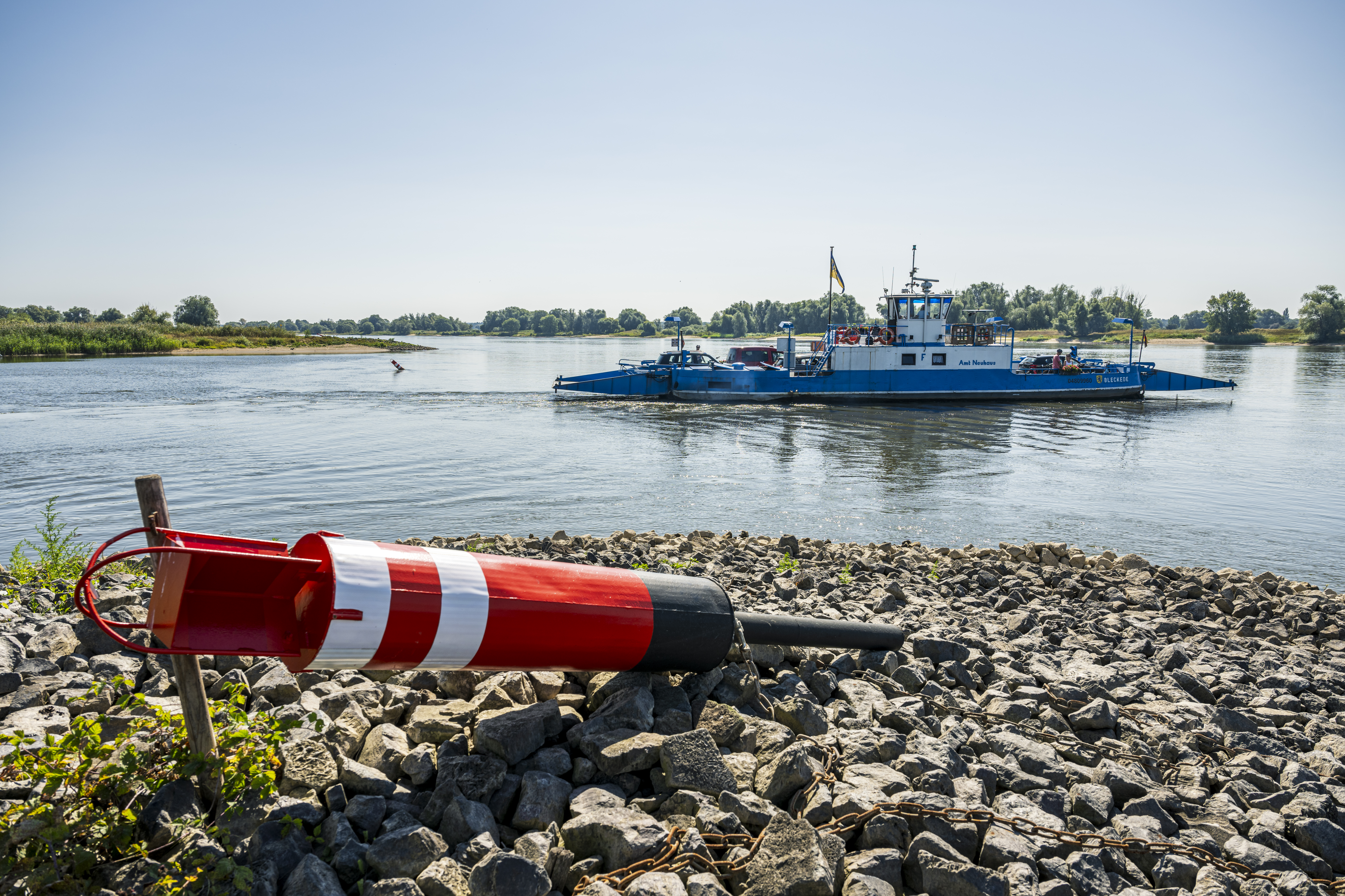 Elbfähre "Amt Neuhaus" in Bleckede