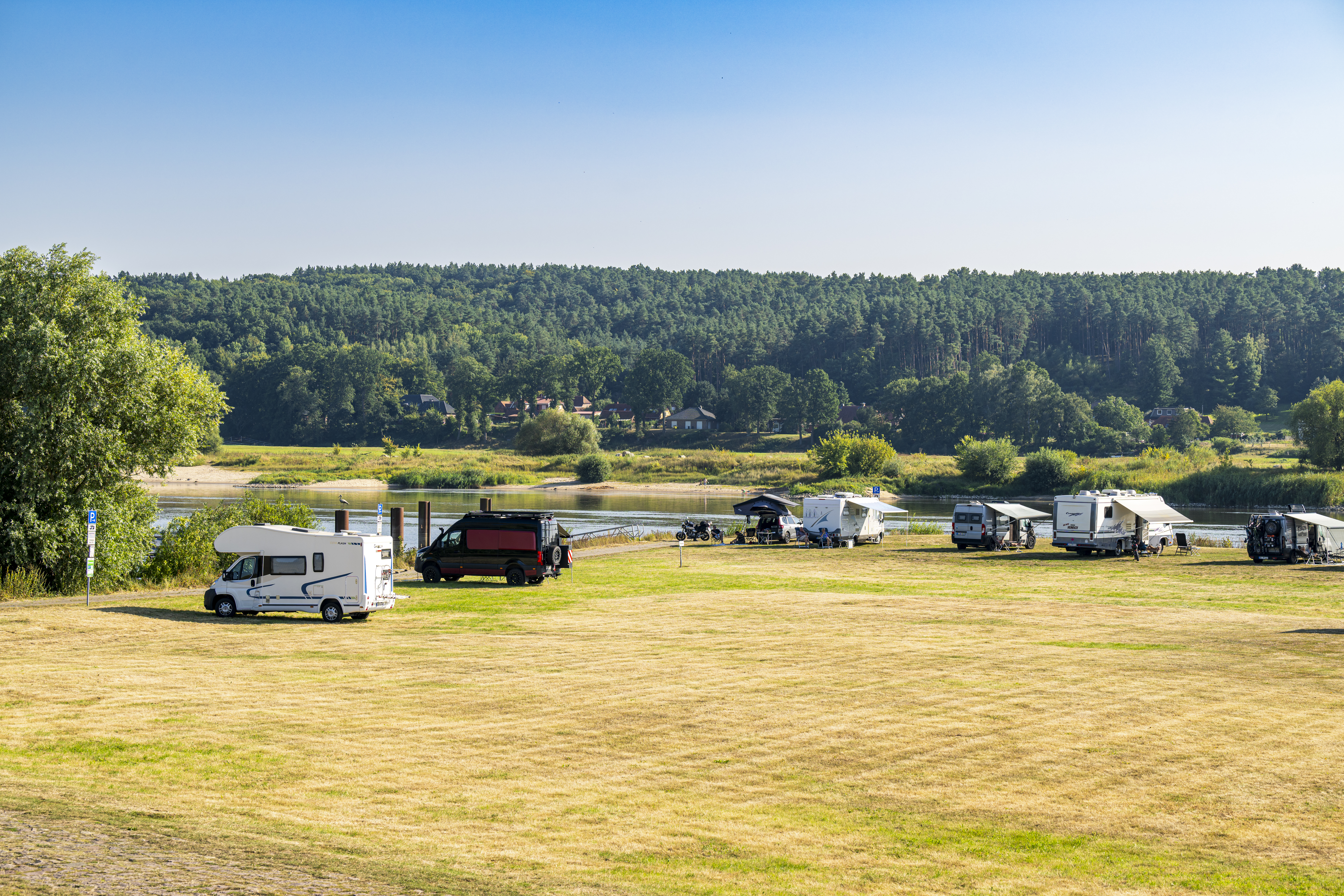 Wohnmobilstellplatz Fähranleger Darchau