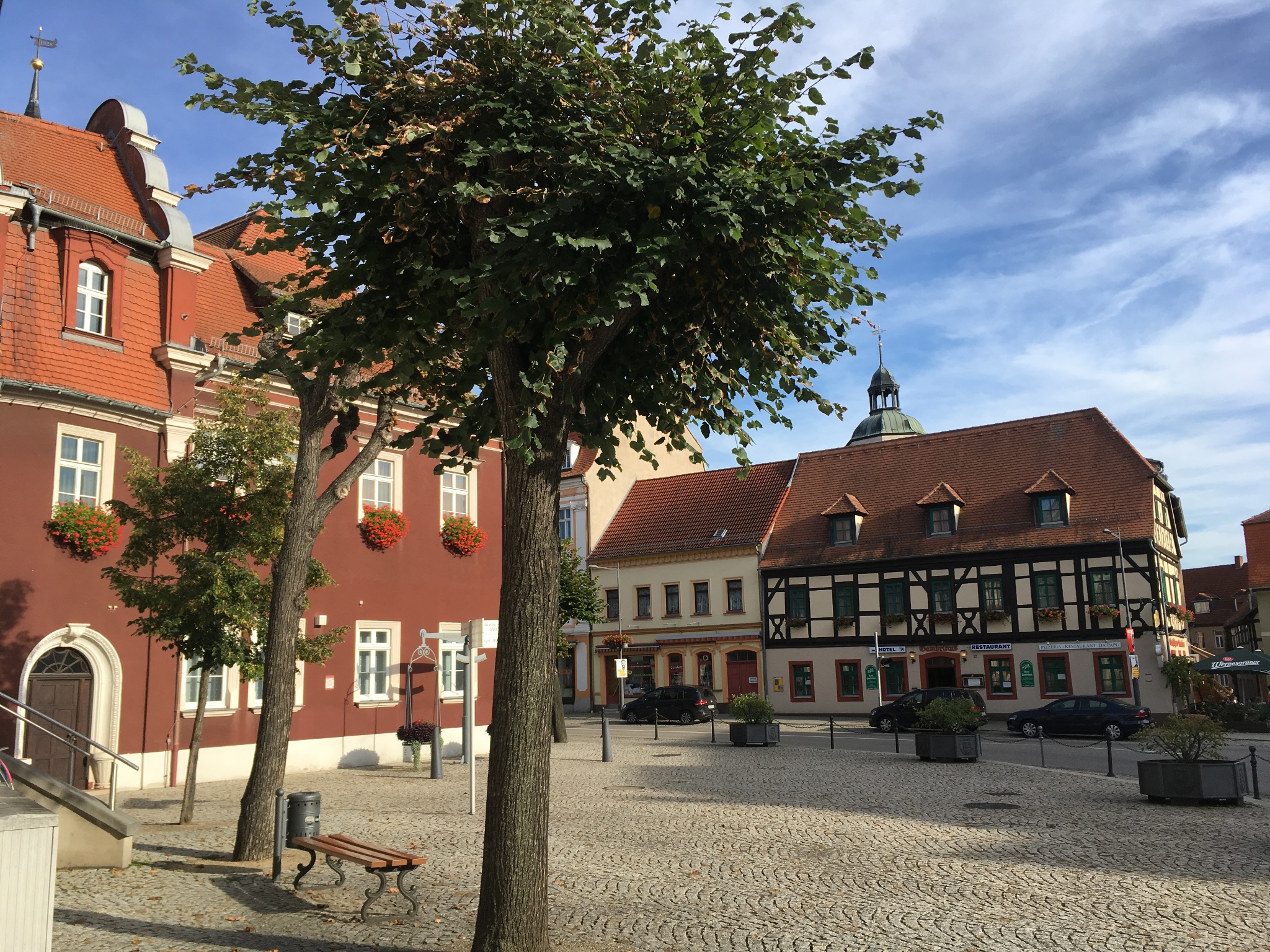Der Ronneburger Markt – Motiv