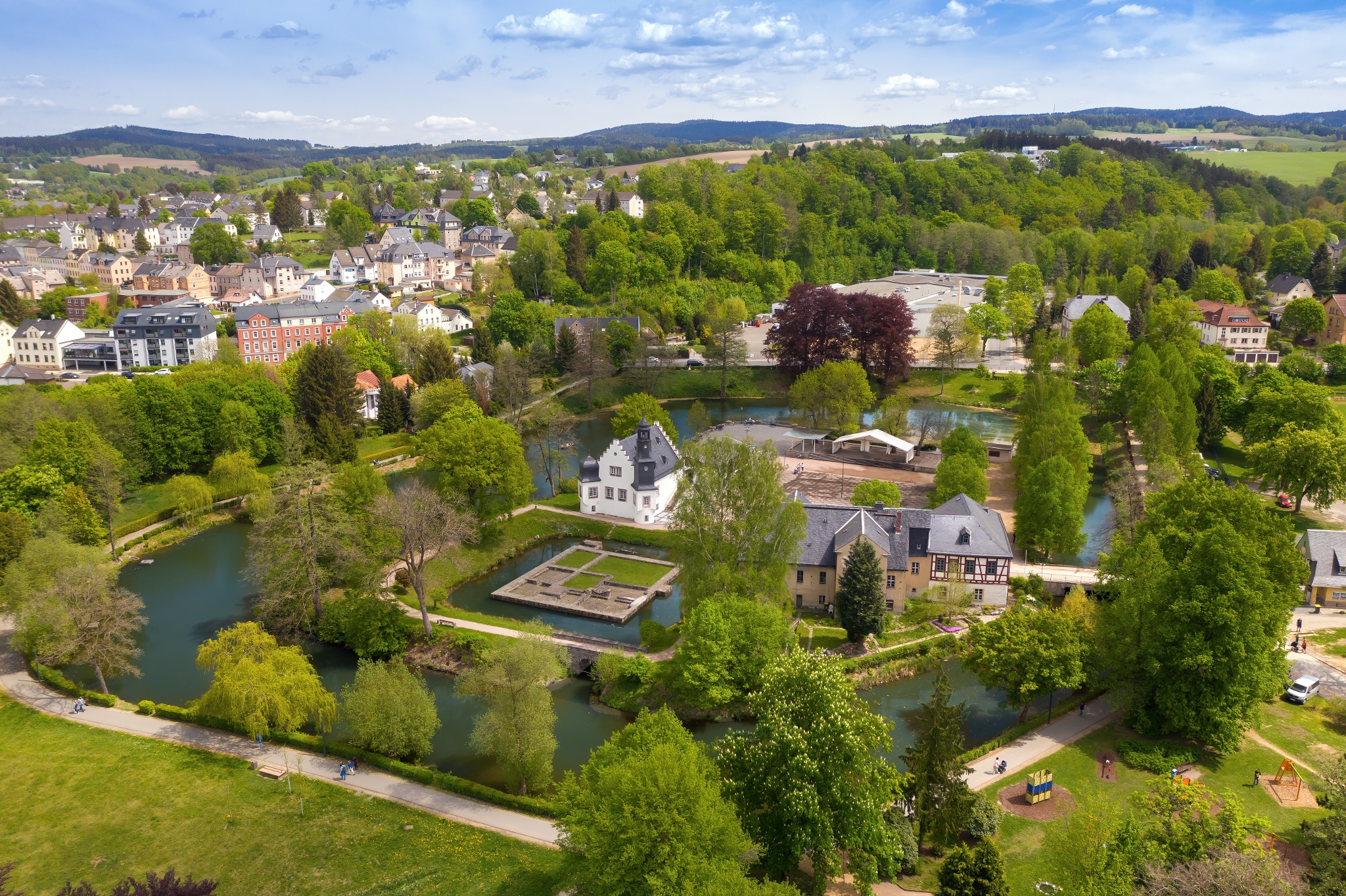Schloßinsel Rodewisch – Motiv