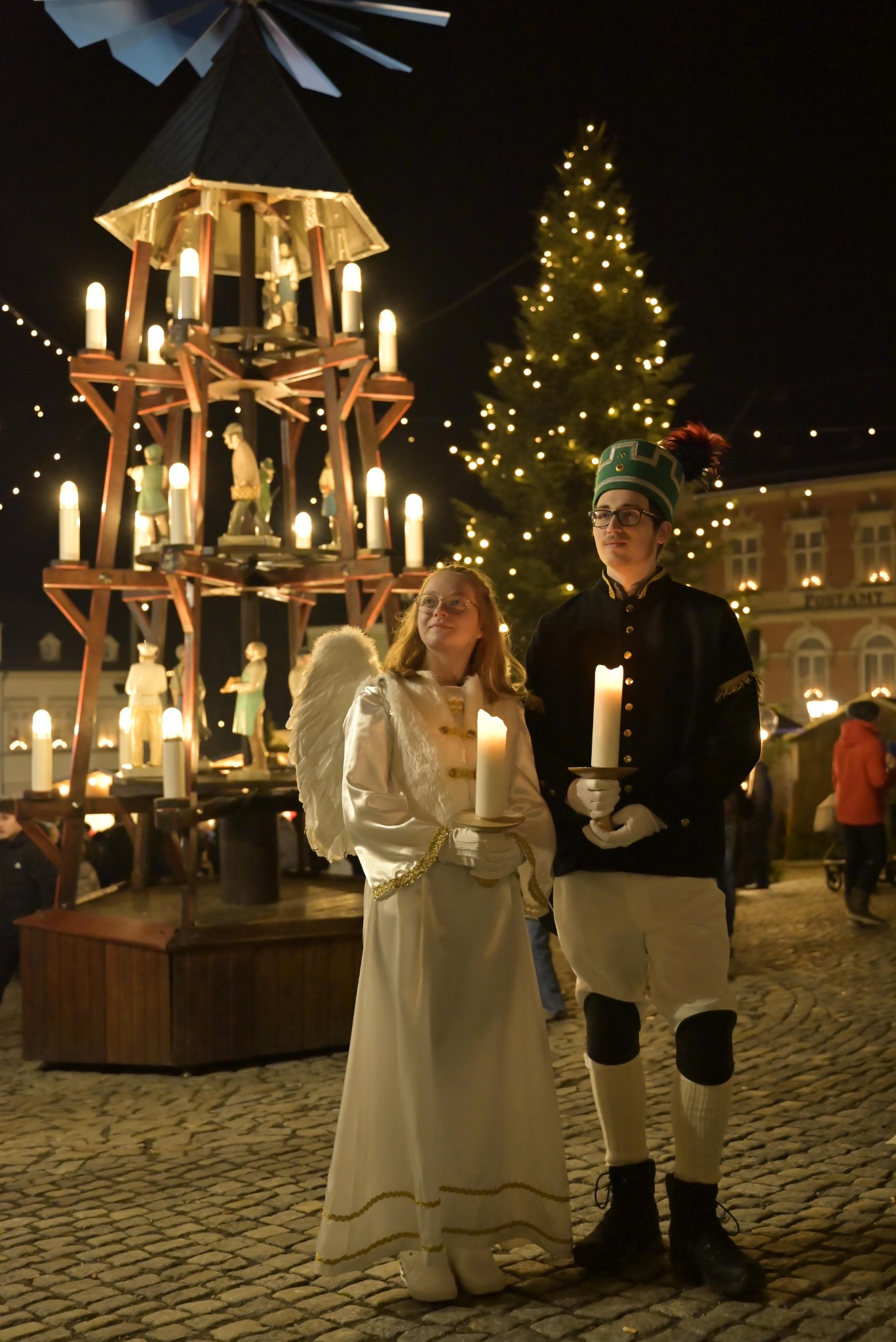 Große Bergparade in Lößnitz