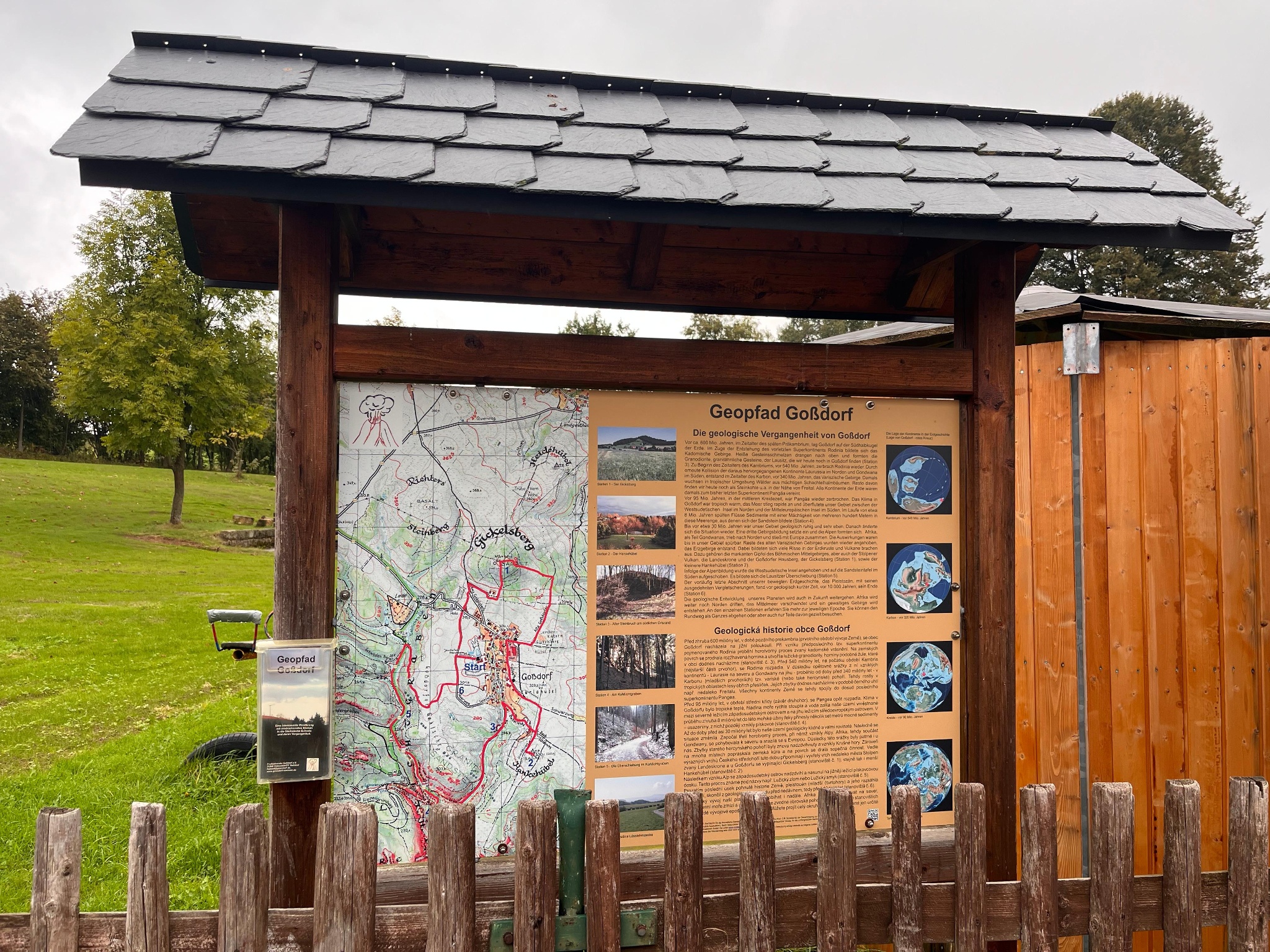 Auf dem Geopfad Goßdorf (Hohnstein) – Motiv