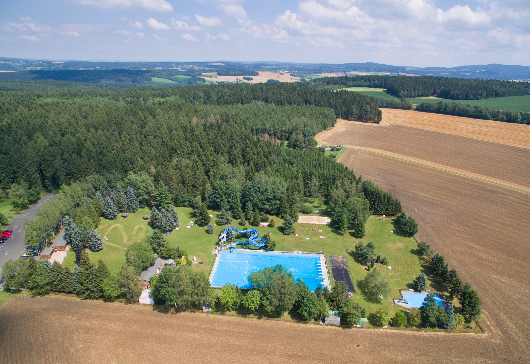 Waldsportbad Rebesgrün – Motiv