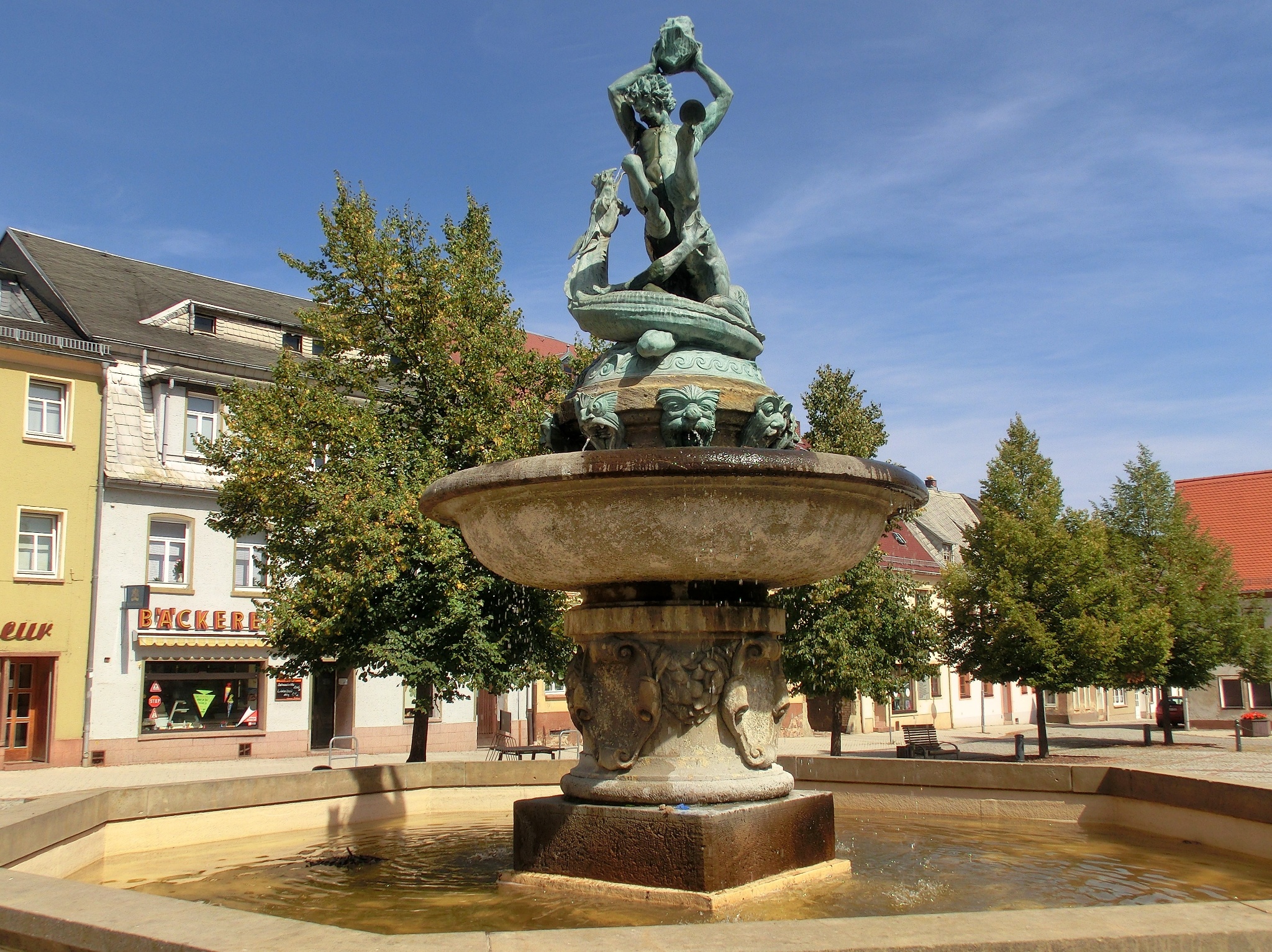 Centaurenbrunnen Frohburg – Motiv