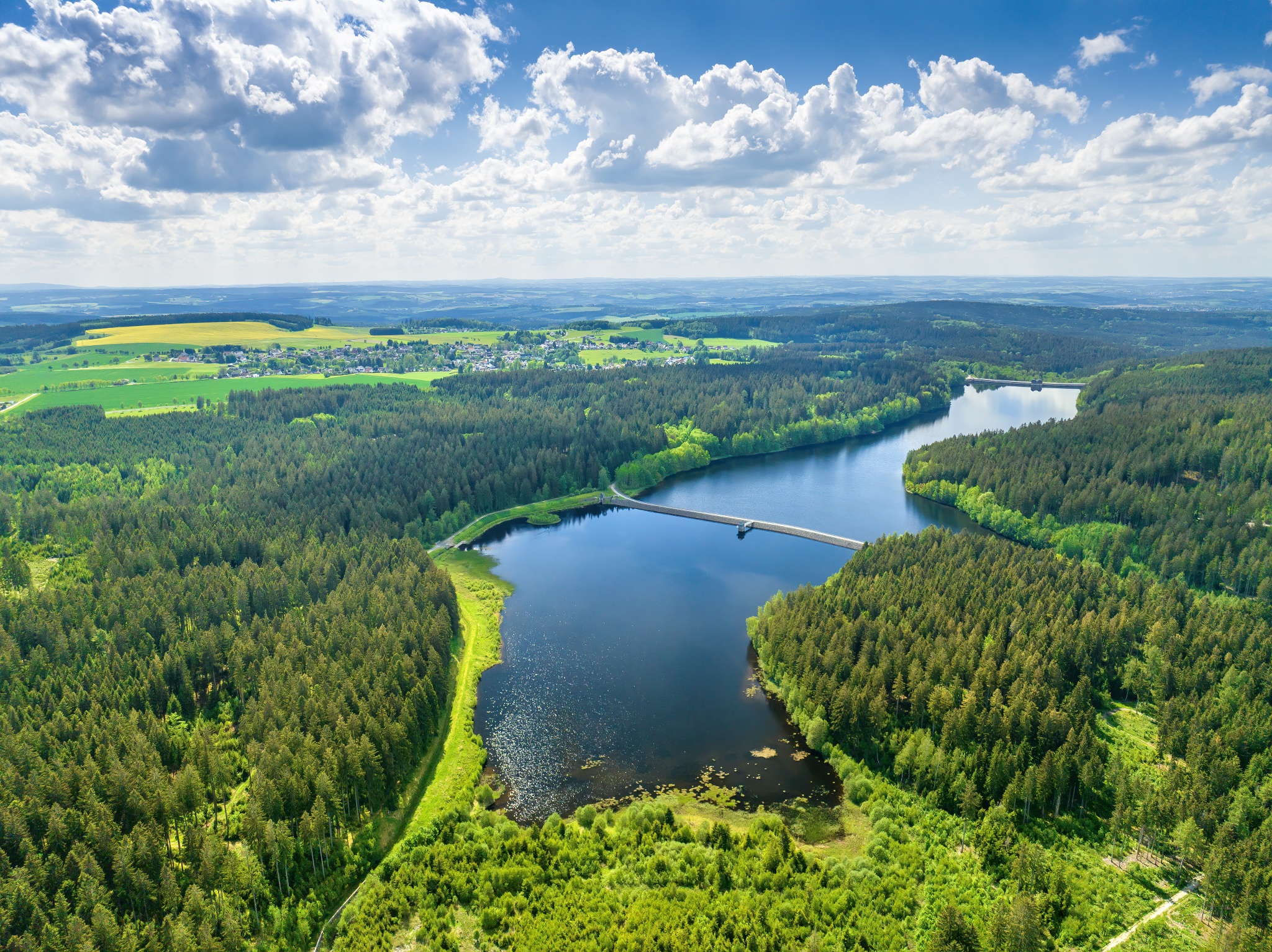 Talsperre Werda – Motiv