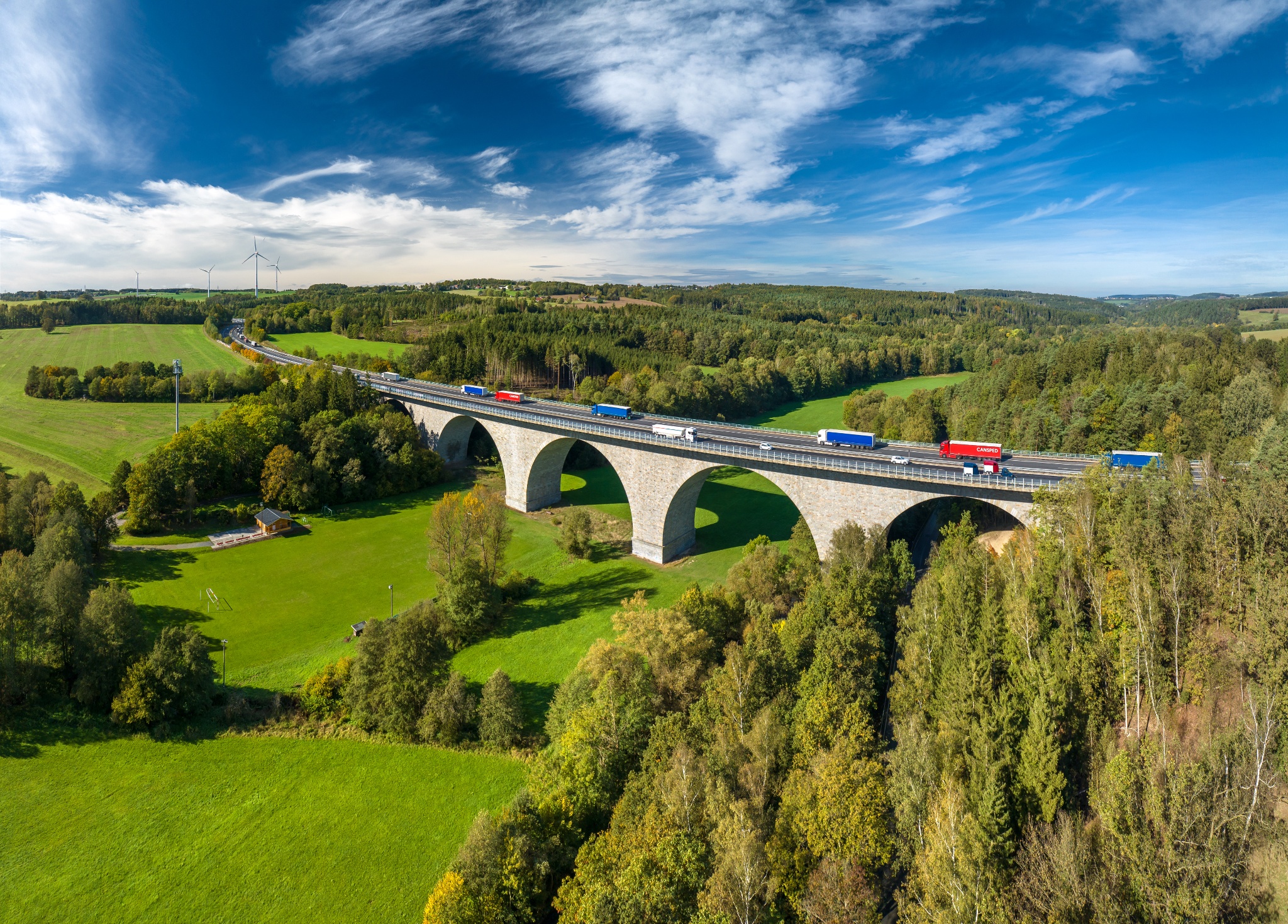Autobahnbrücke Weißensand – Motiv