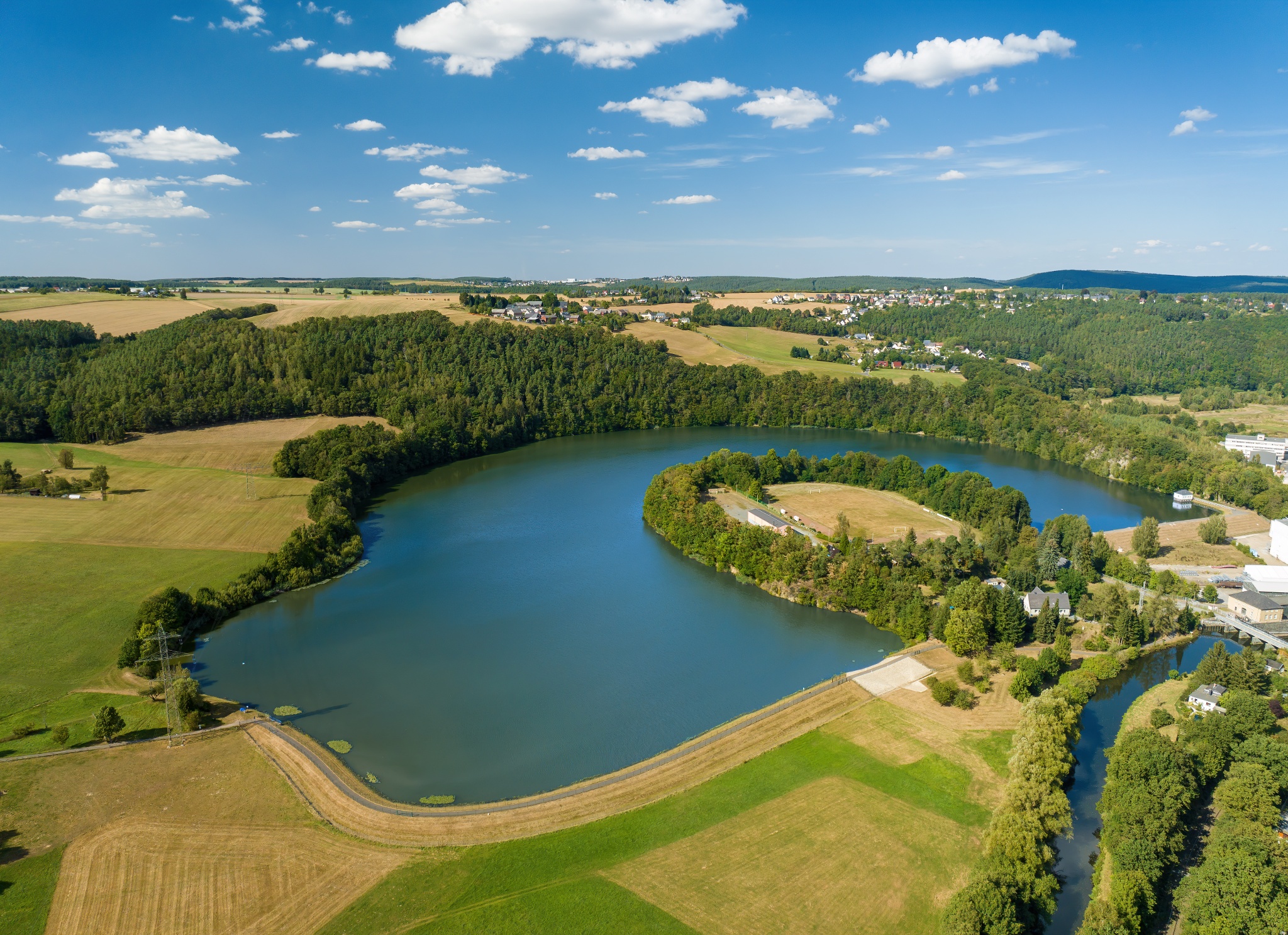 Talsperre Greiz-Dölau – Motiv