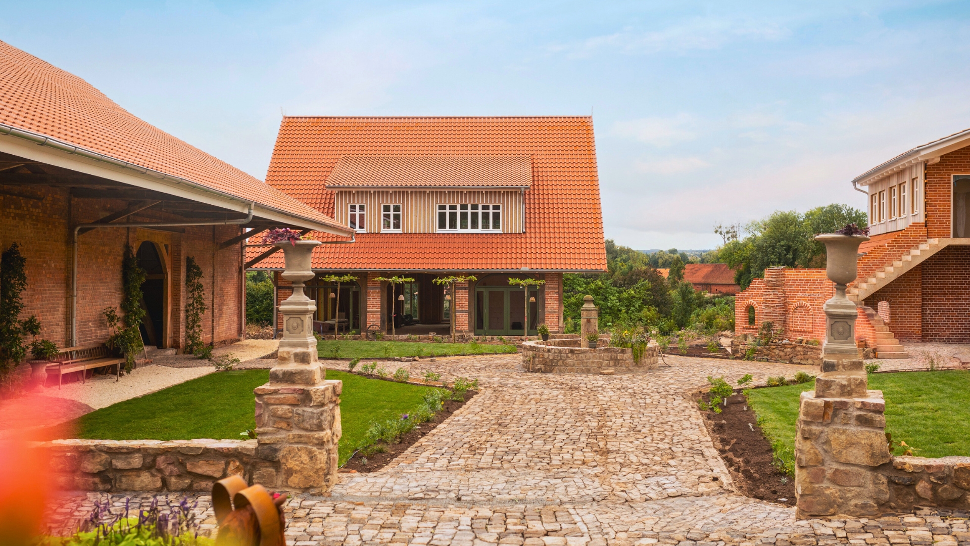 Innenhof des Exterhofs