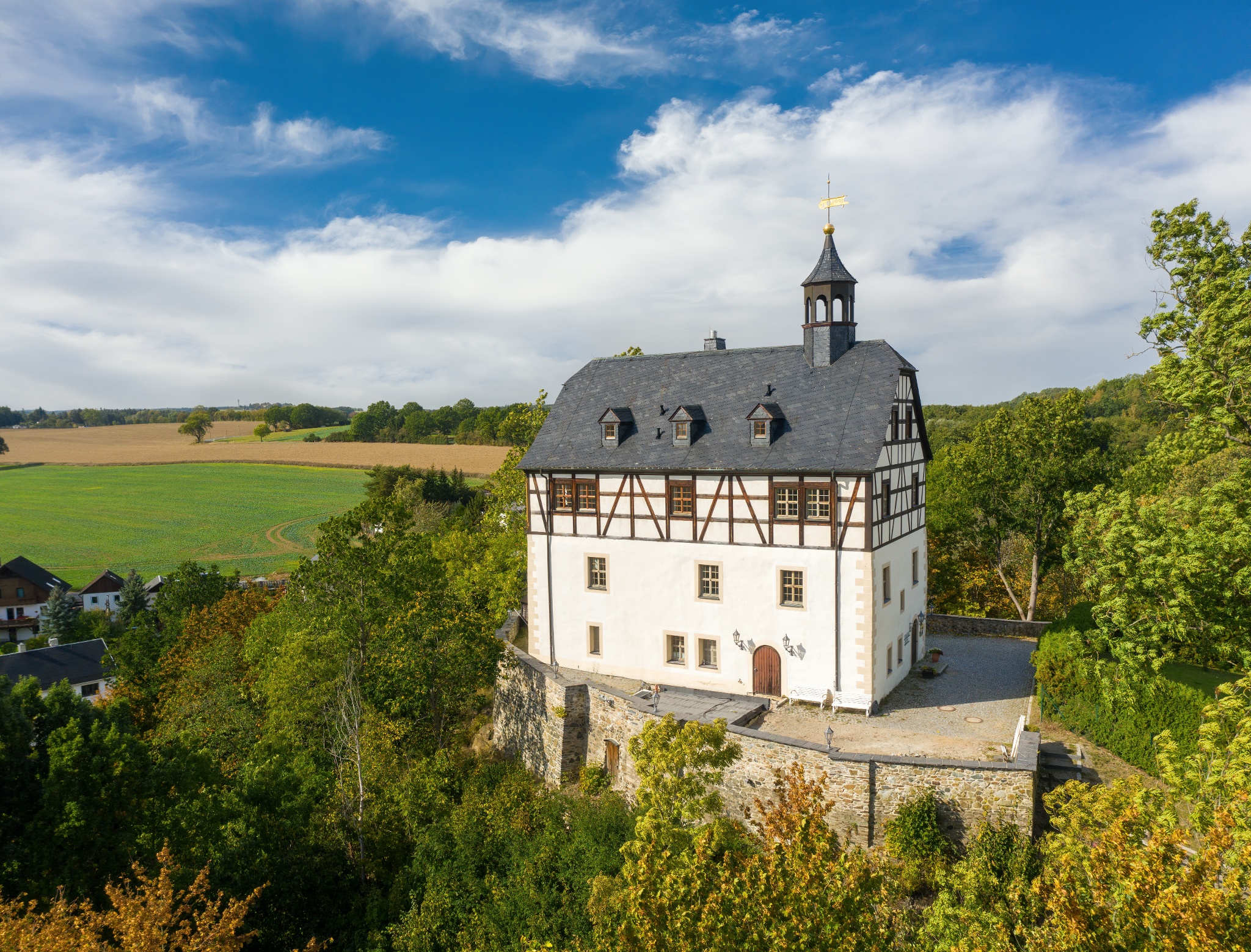 Historischer Dorfspaziergang – Jössnitz – Motiv