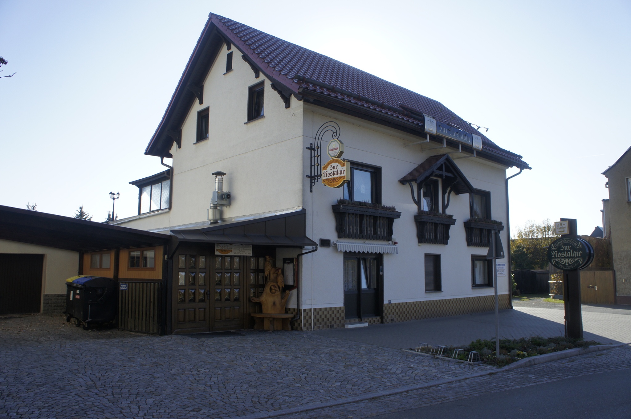 Hencks Einkehr-„Zur Nostalgie“ – Motiv