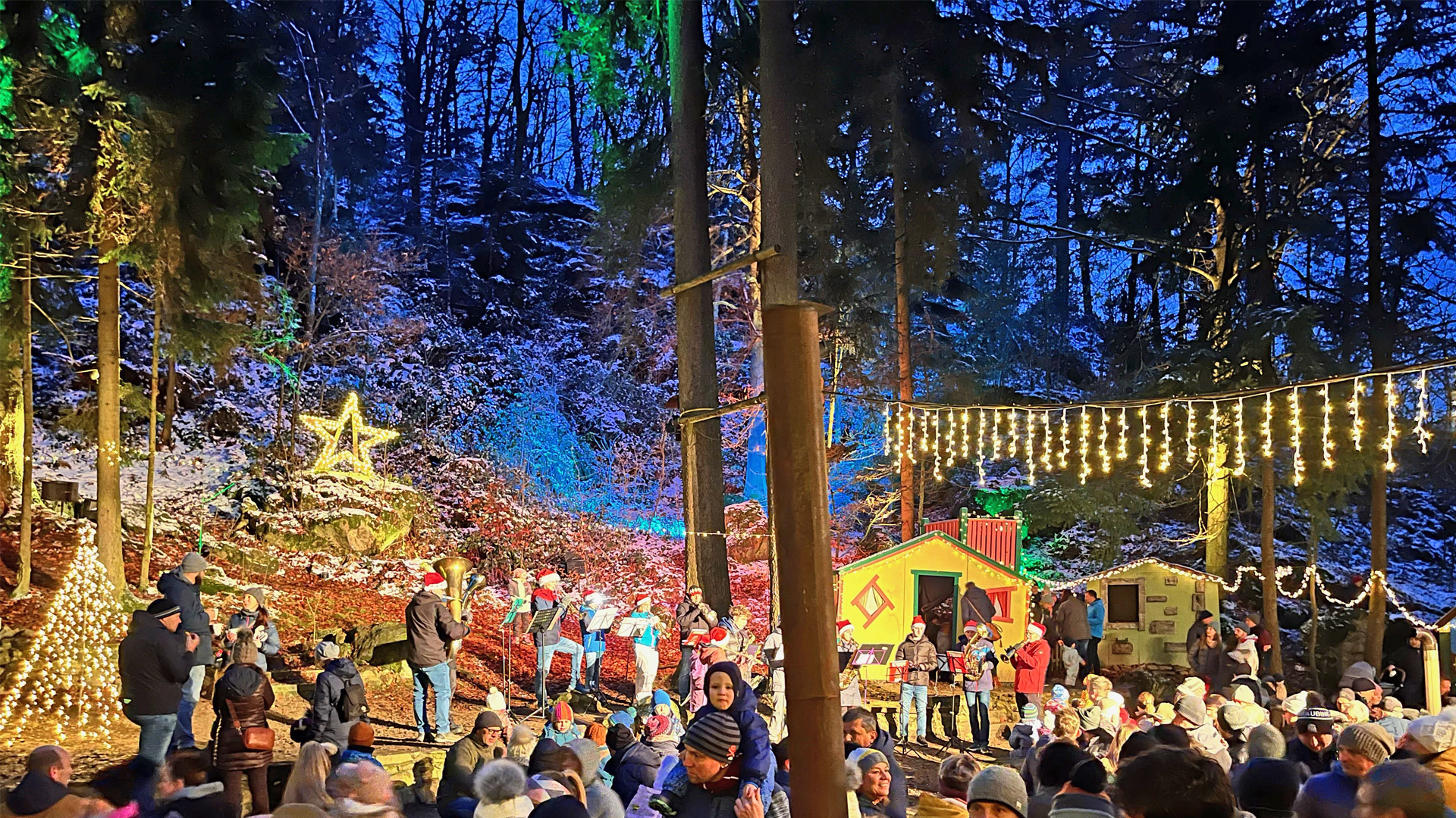 Waldweihnacht auf der Waldbühne