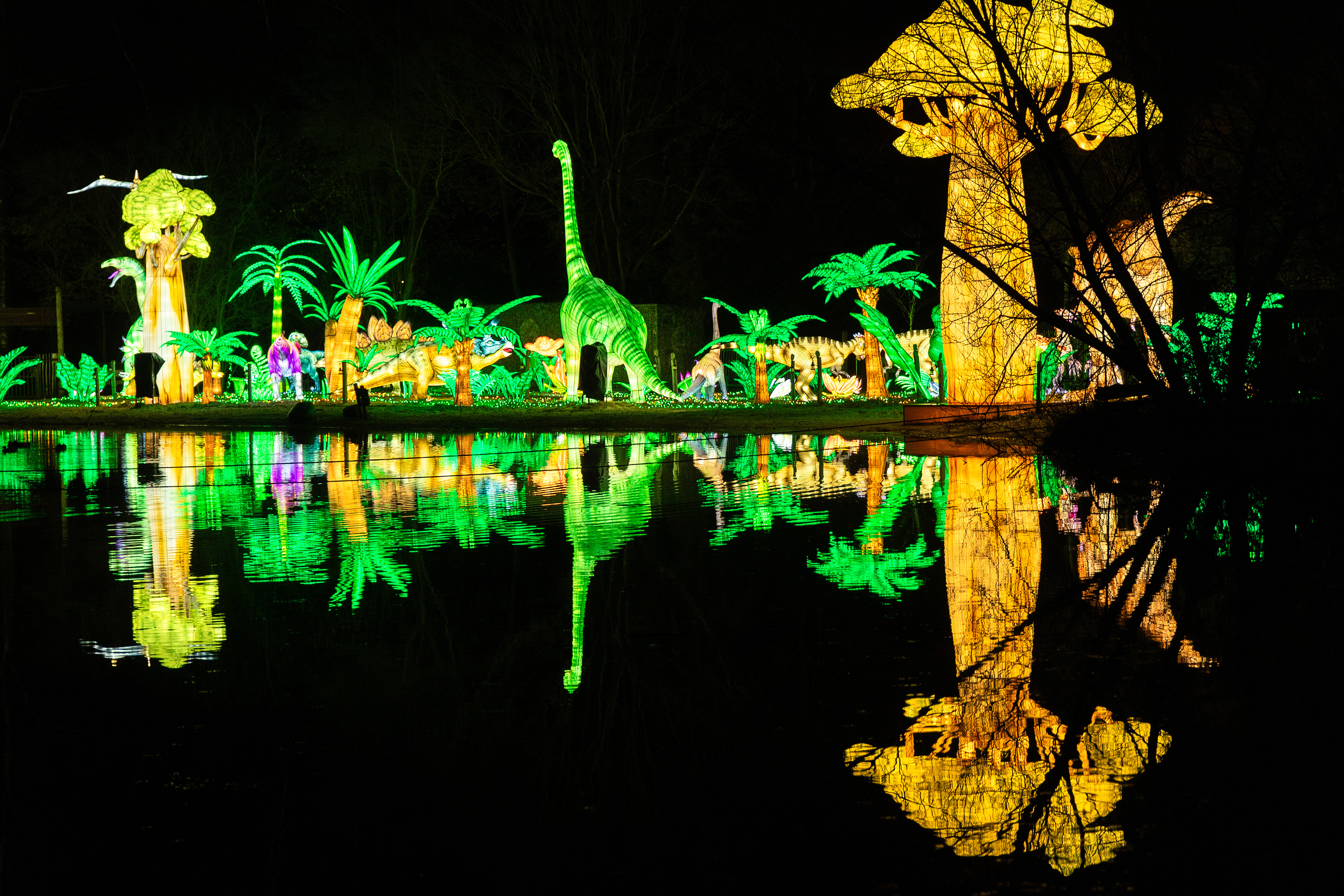 Lichterfestival Serengeti Park 