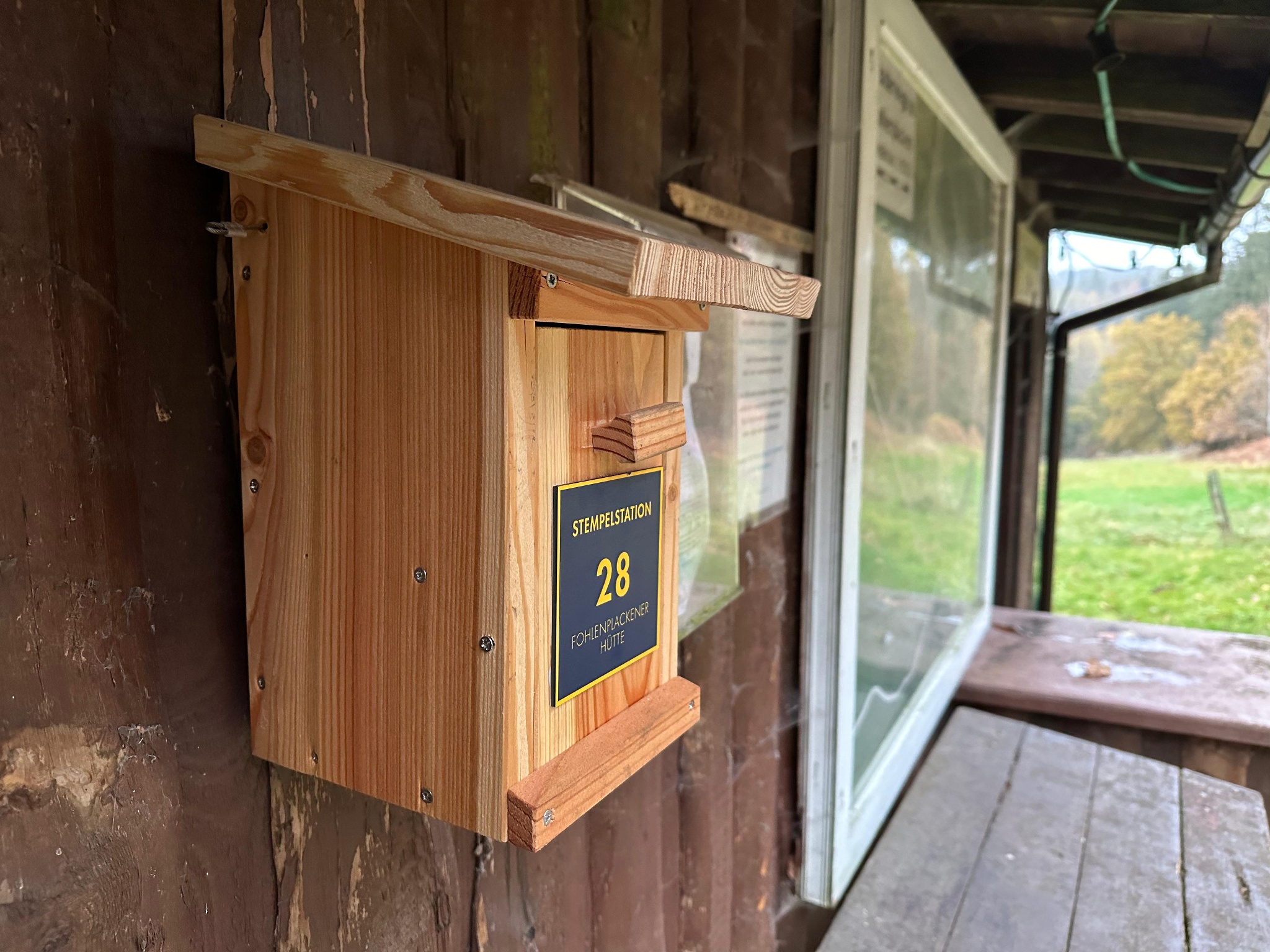 WS Stempelstation 28: Fohlenplackener Hütte