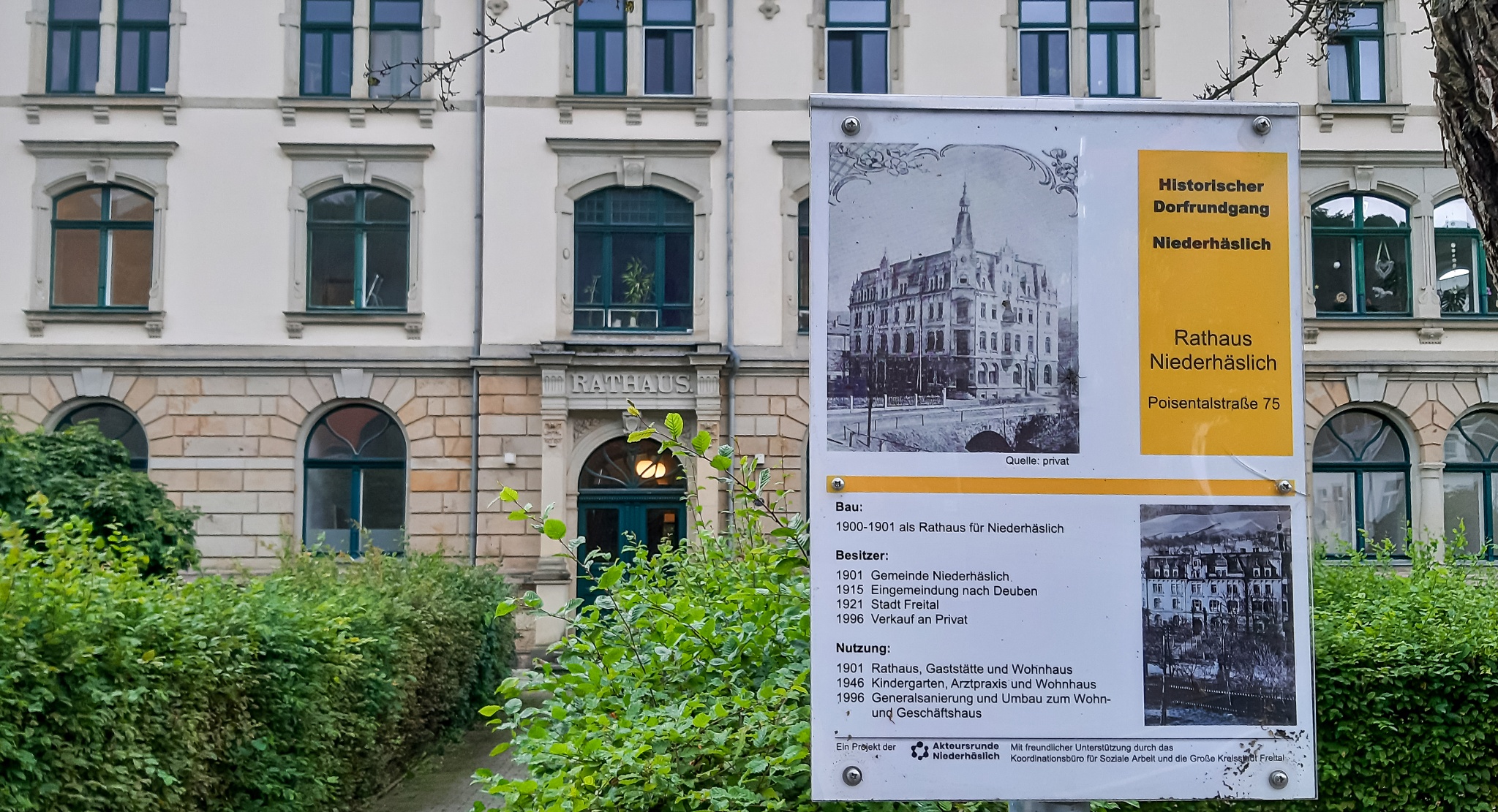 Historischer Dorfrundgang Niederhäslich