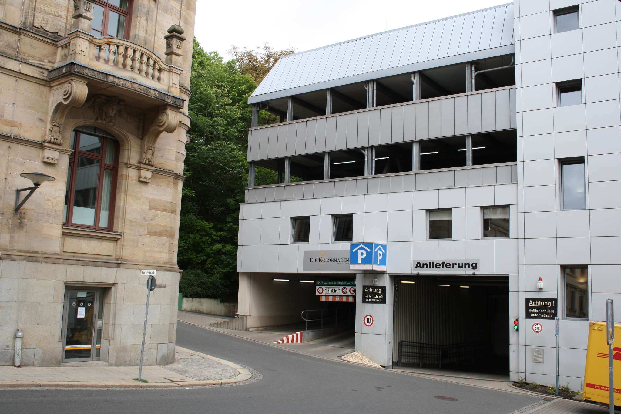Parkhaus Kolonnaden – Motiv