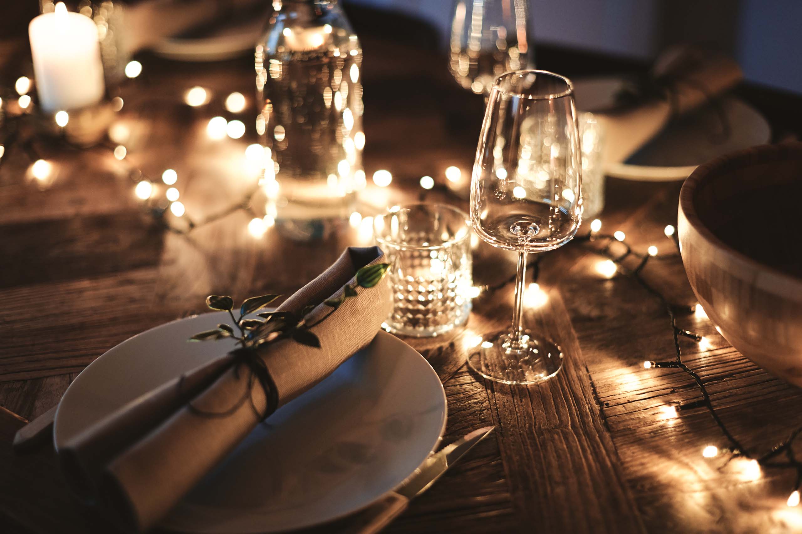 Silvestermenü in der Bretterbude