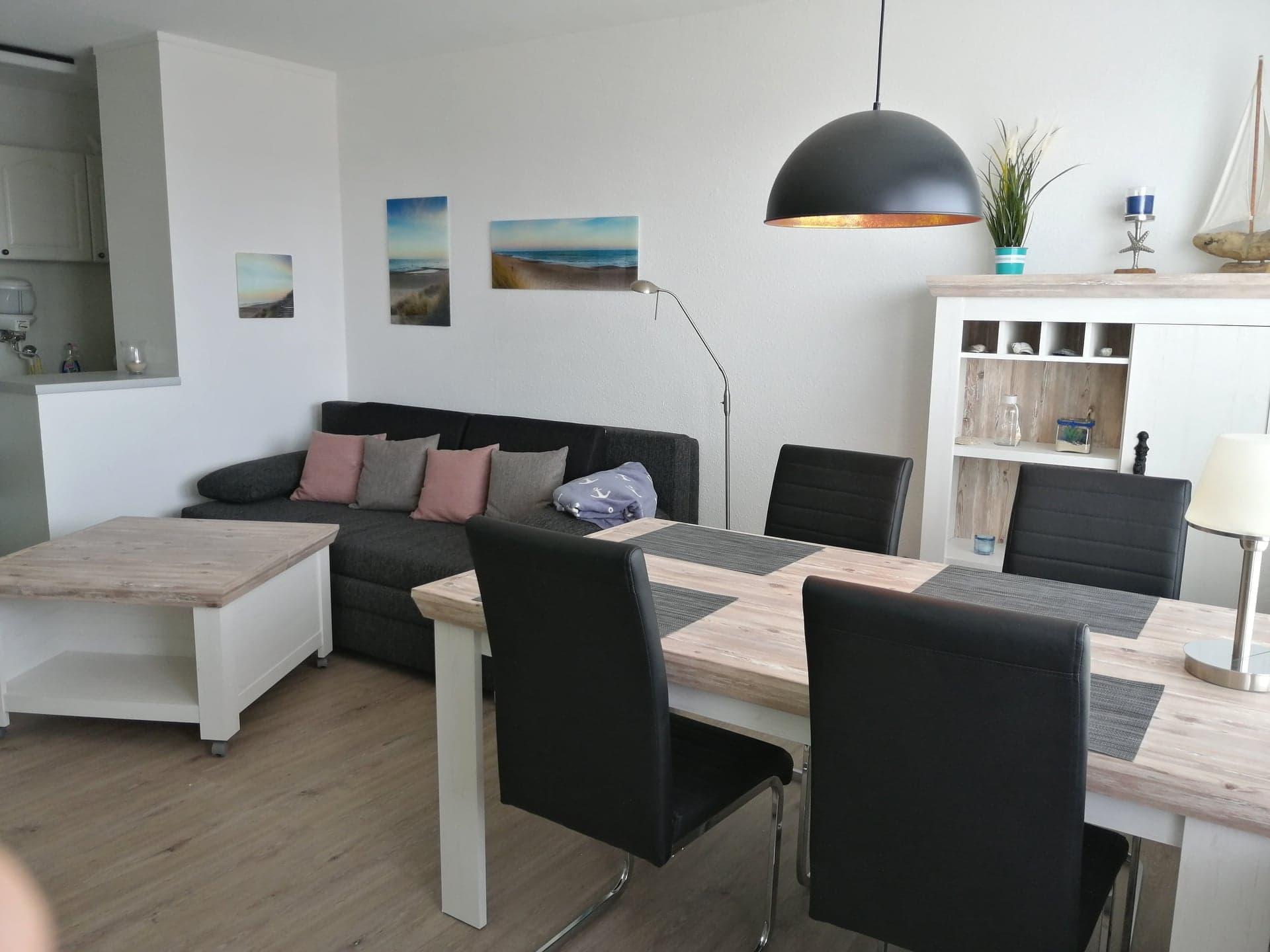 Düne 30, Wohnessbereich