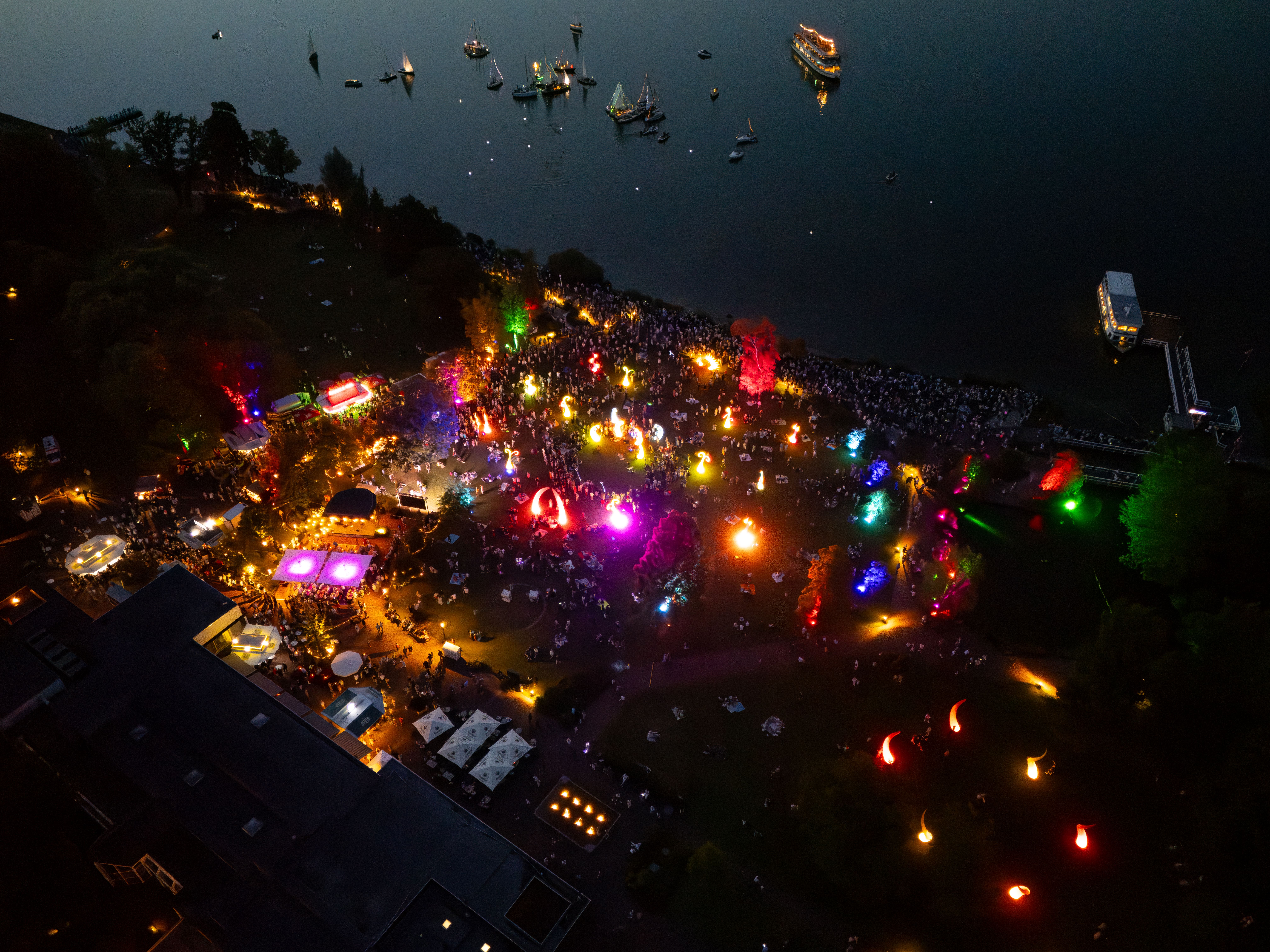 Lichternacht im Kurpark