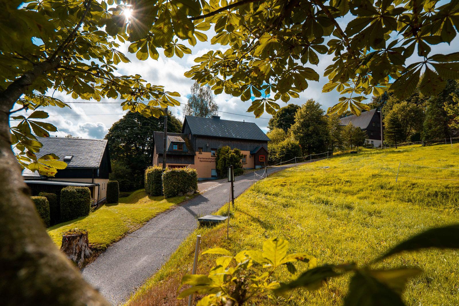 Spielzeughof Seiffen – Scheune – Motiv