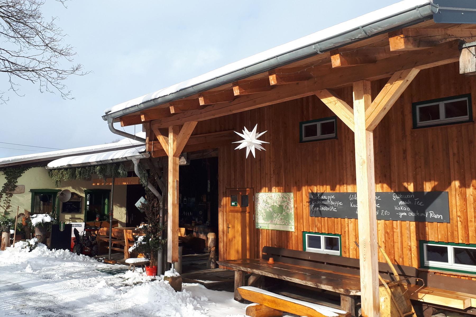 Die Ottendorfer Hütte im Winter (1)