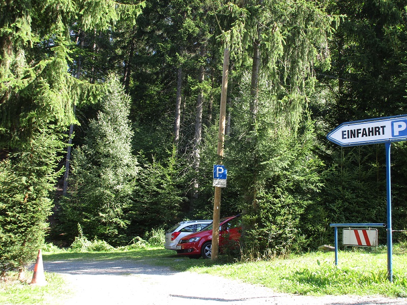 Parkplätze in Falkenstein/ an der Talsperre Falkenstein – Motiv