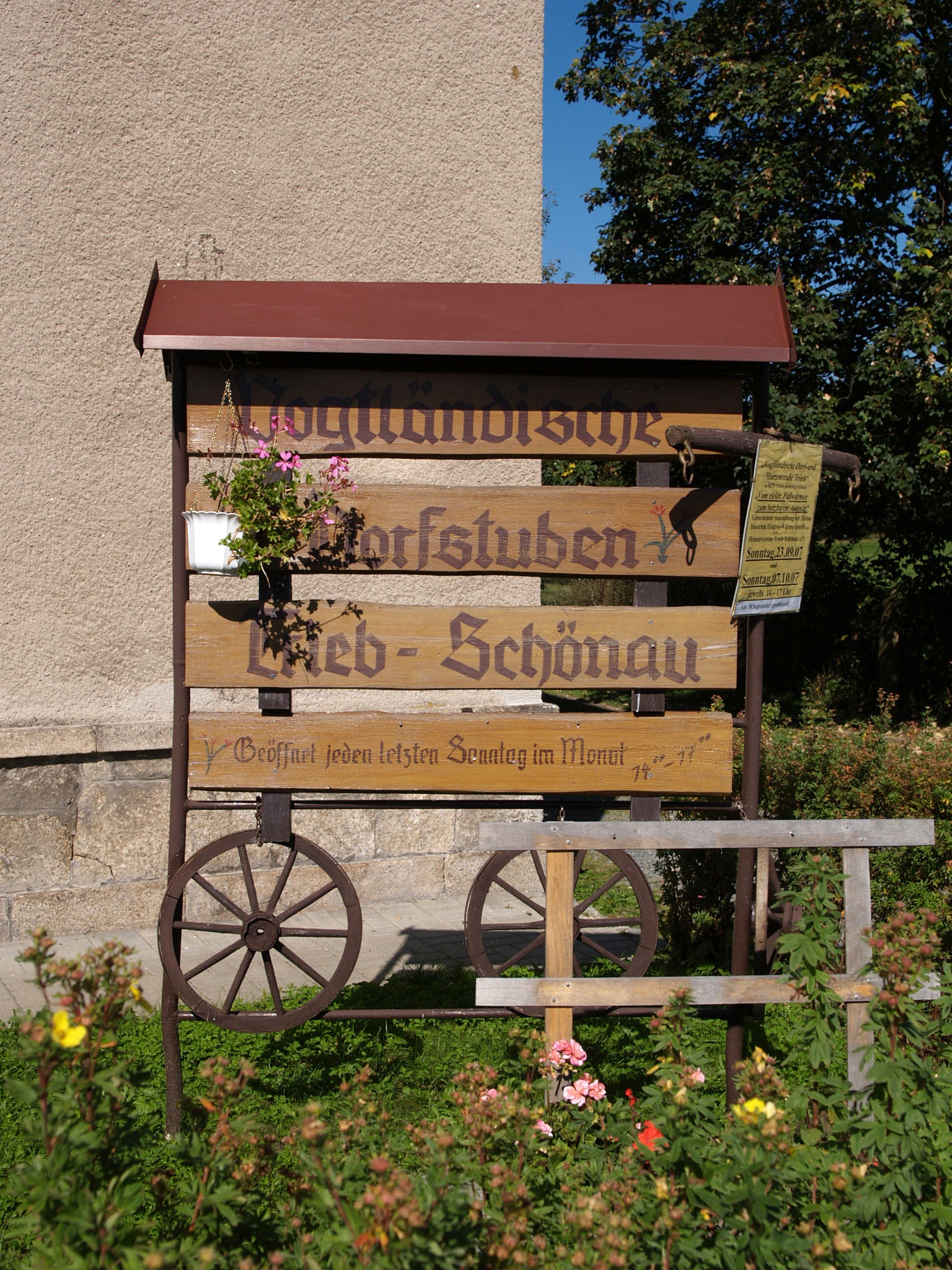 Vogtländische Dorfstuben Trieb – Schönau – Motiv