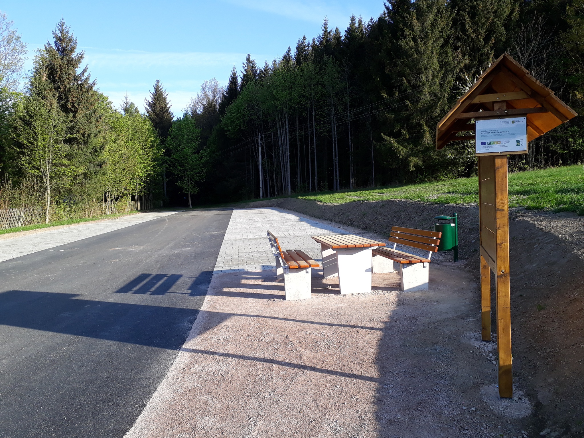 Wanderparkplatz „Schöne Aussicht“ Schnarrtanne – Motiv