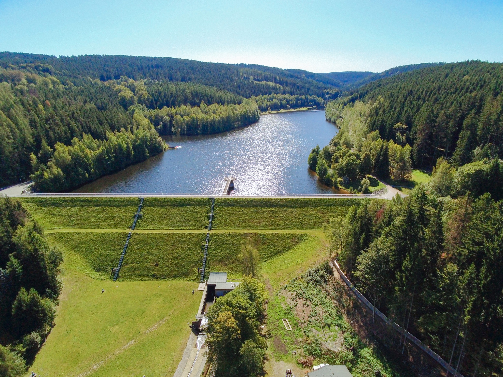 Röthelstein, Talsperre Falkenstein und Rißfälle – Route 4 Beerheide – Motiv