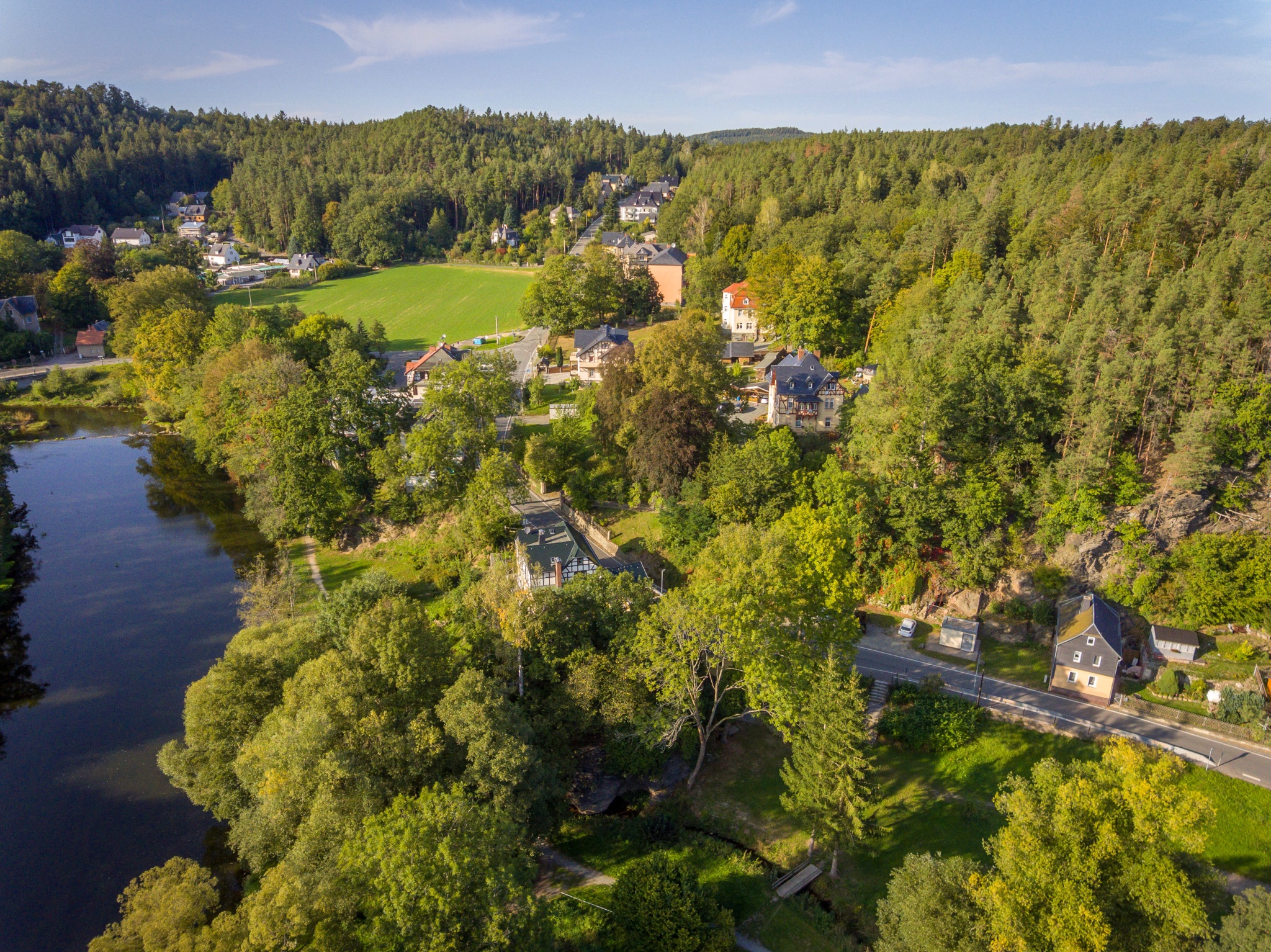 Bach-Goethe-Hain Neumühle/Elster – Motiv