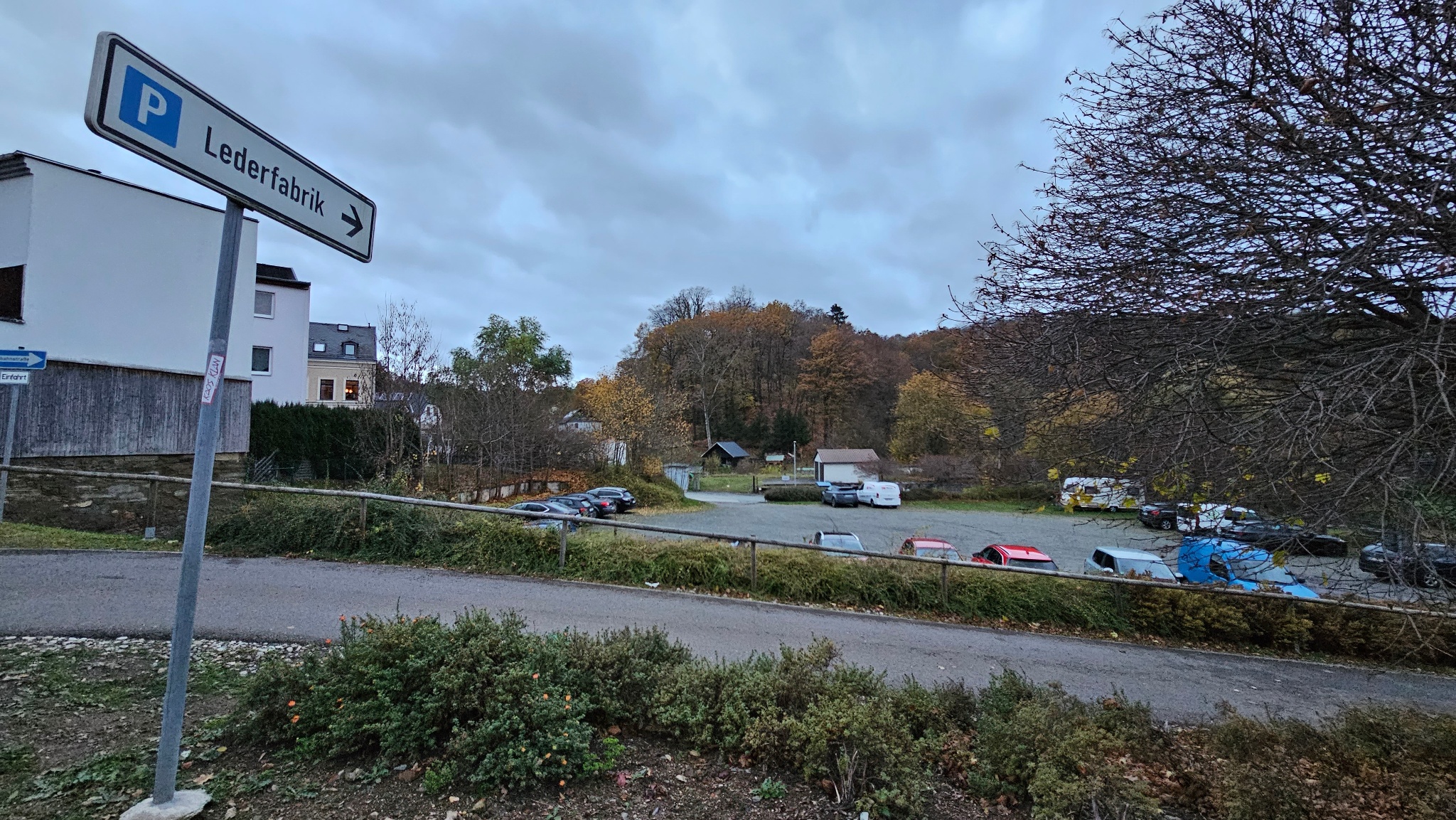 Parkplatz Lederfabrik Elsterberg – Motiv
