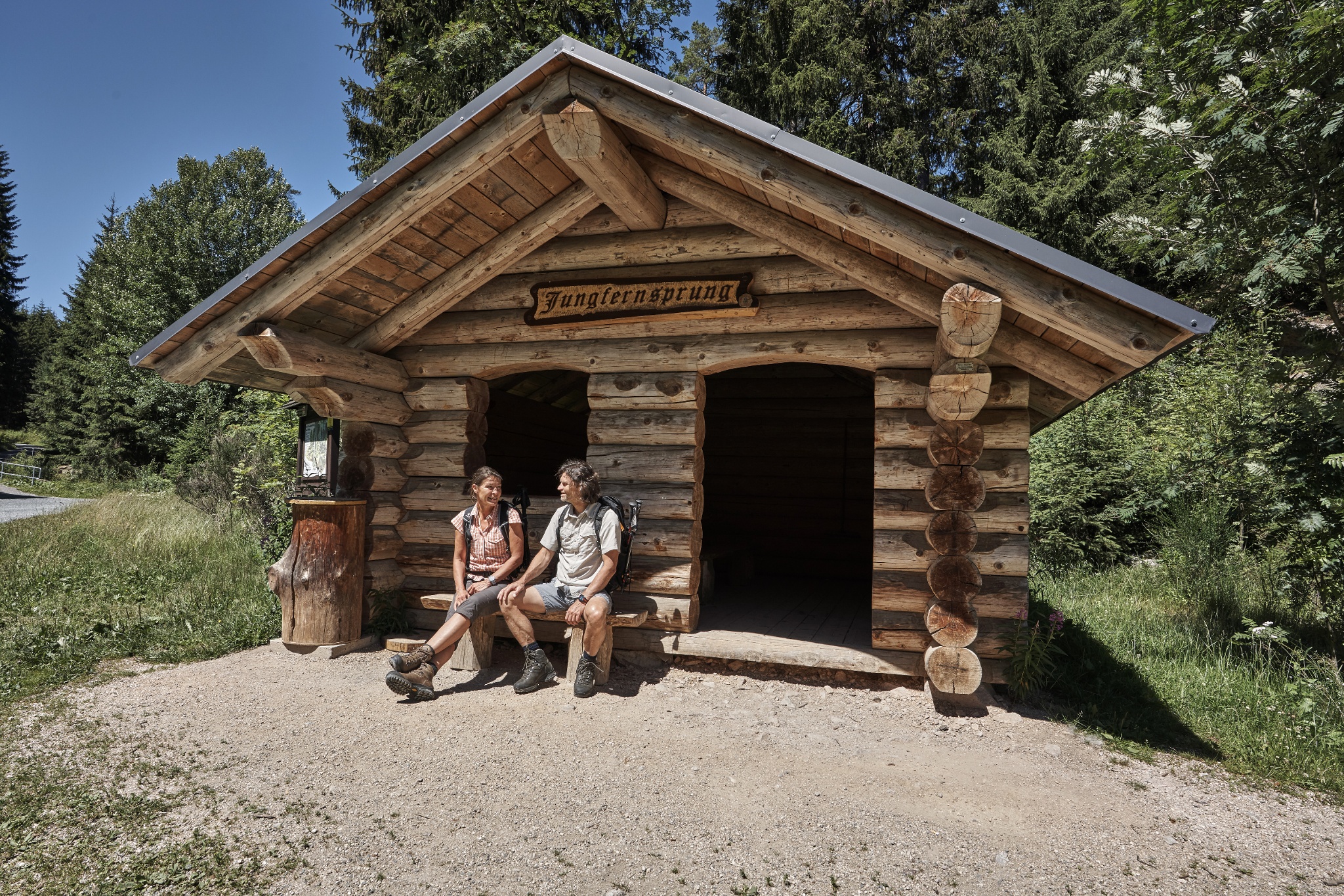 Vom kleinen Hirschteich bis zum Jungfernsprung (BARRIEREFREI) – Motiv