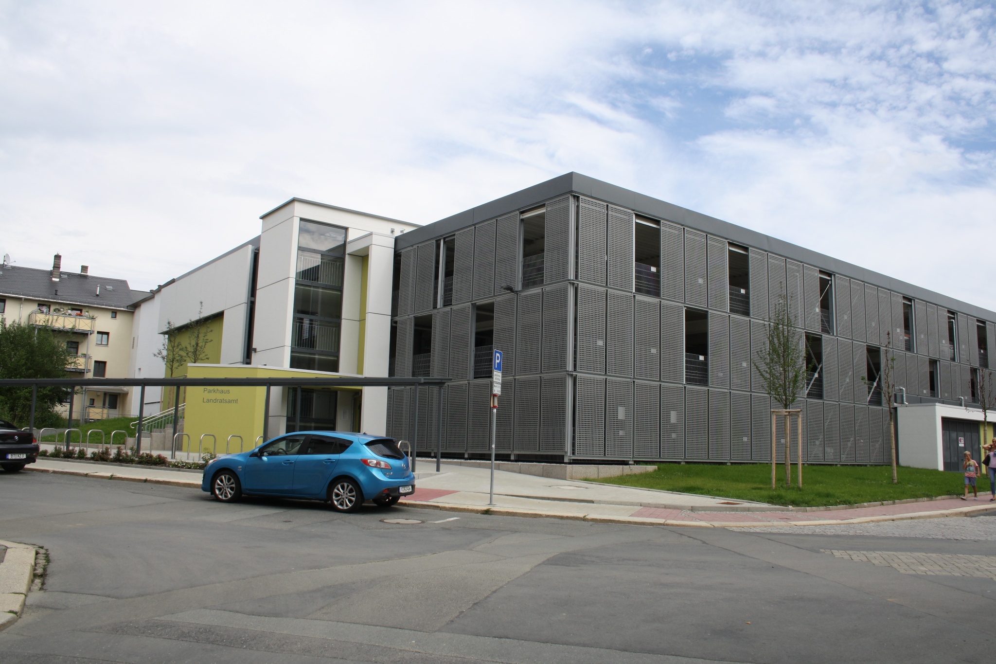 Parkhaus Landratsamt Vogtlandkreis – Motiv