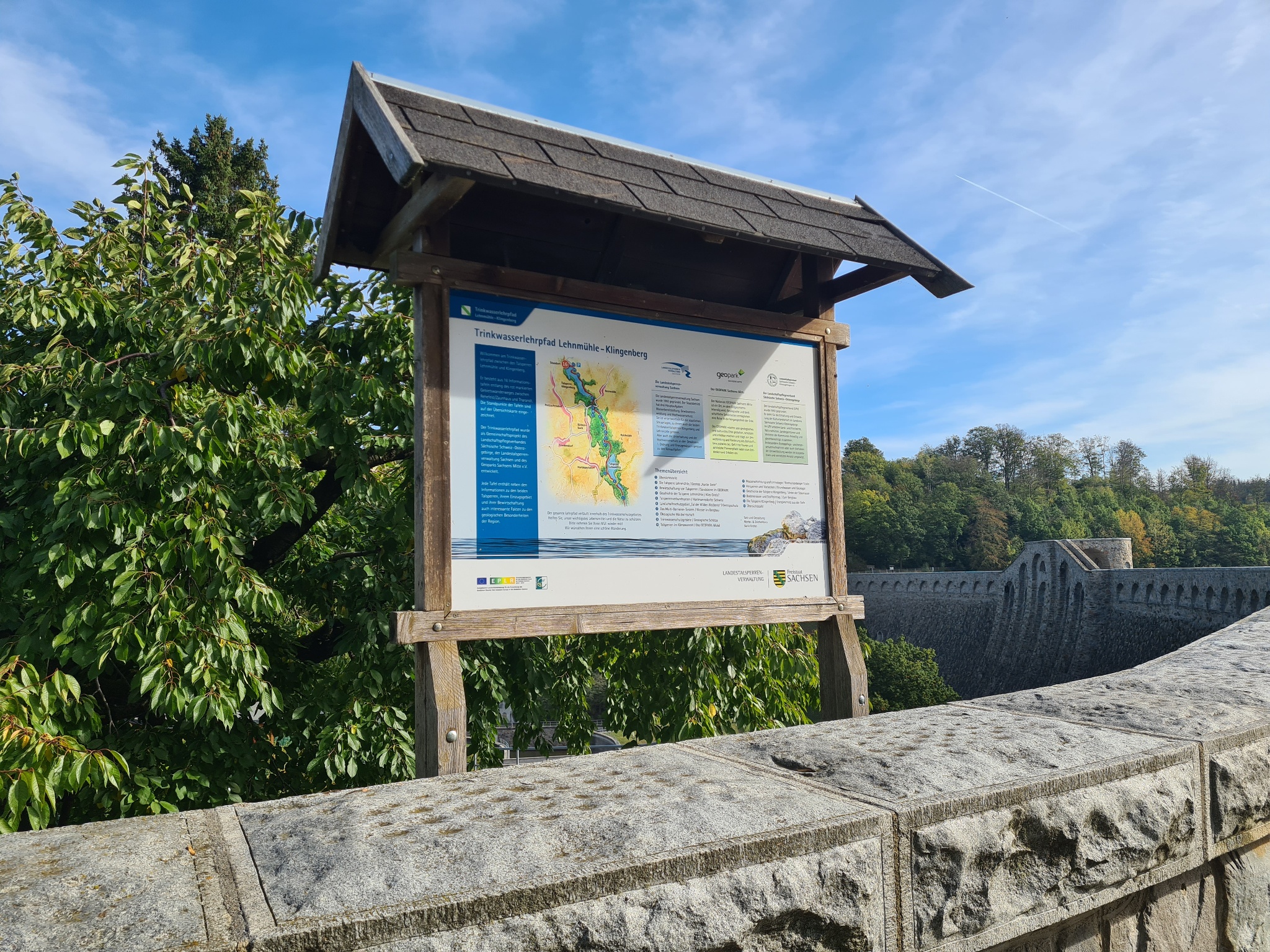 Trinkwasserlehrpfad Lehnmühle – Klingenberg – Motiv