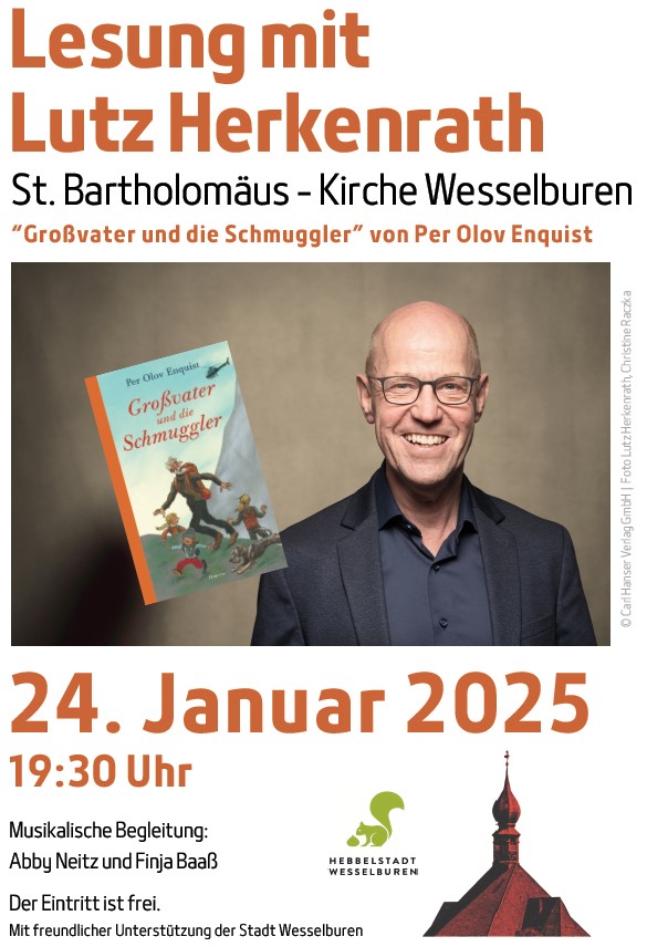 Lesung mit Lutz Herkenrath "Großvater und die Schmuggler"