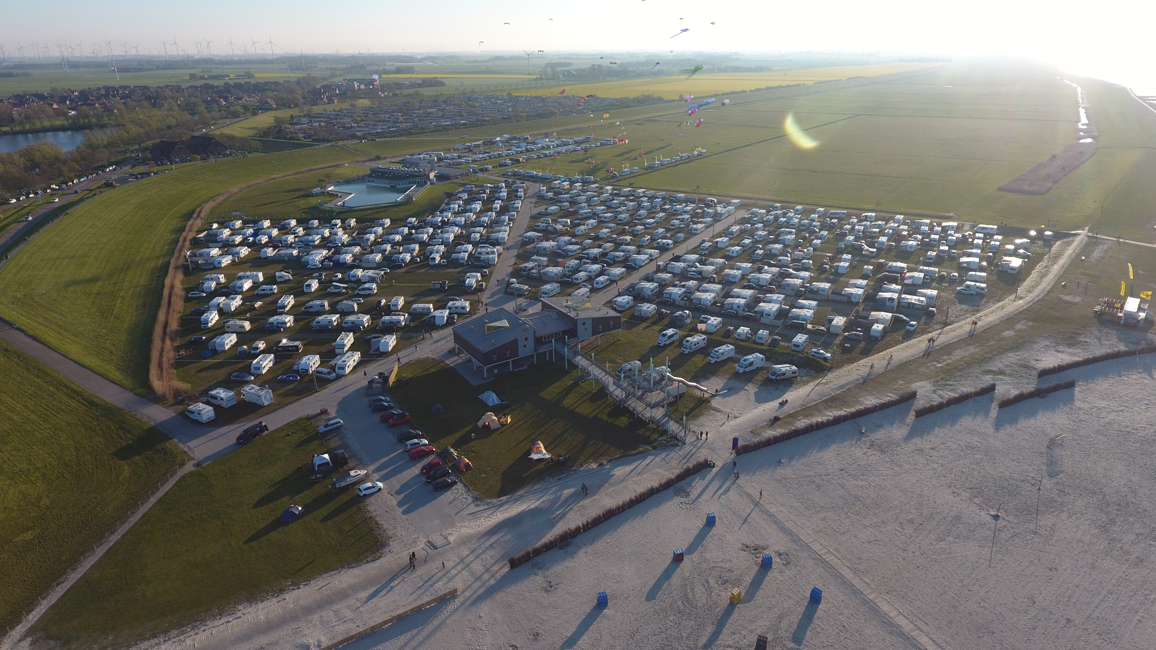 Campingplatz am Nordseestrand