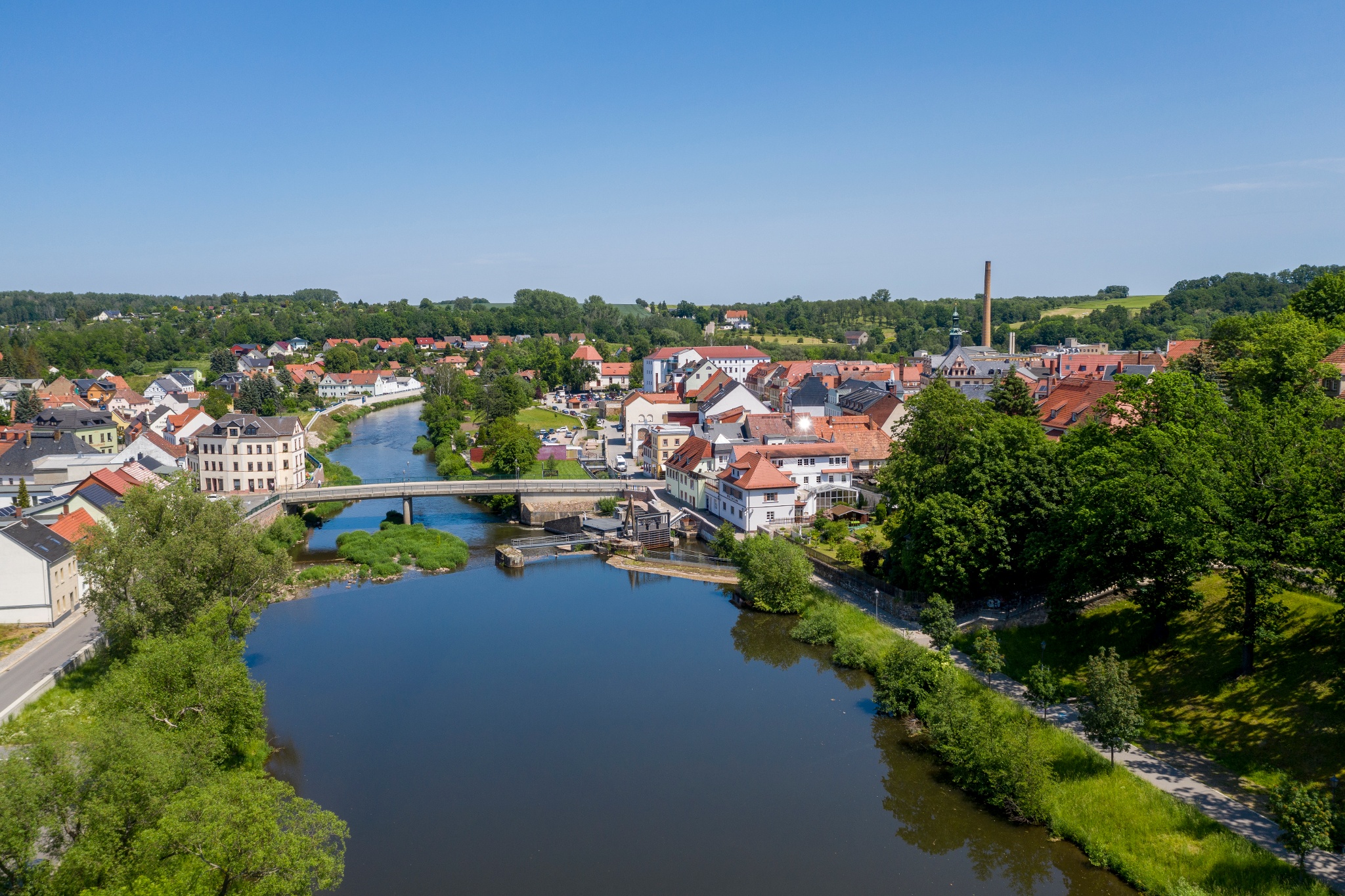 Muldenbrücke Penig – Motiv