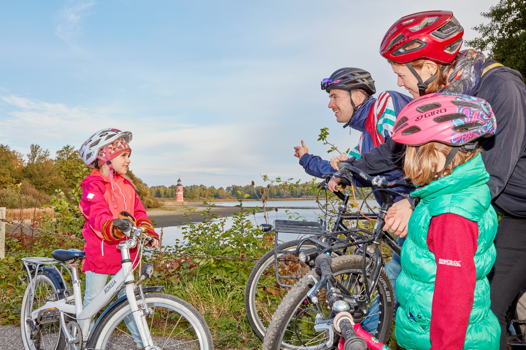 Familienfreundlich: Auf Entdeckungstour durch das Land der Pferde – Radtour von Moritzburg nach Weinböhla – Motiv
