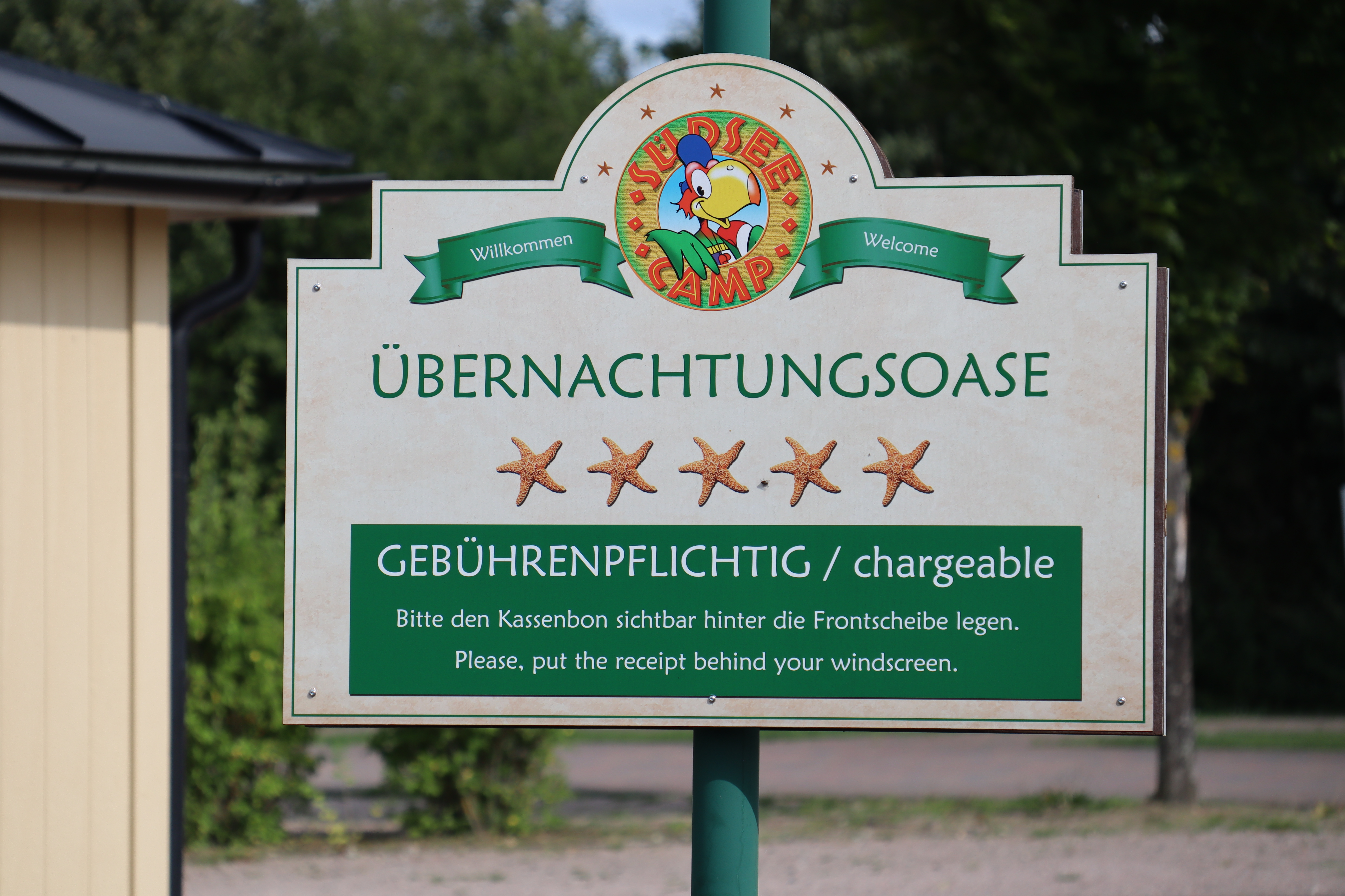 Übernachtungsoase