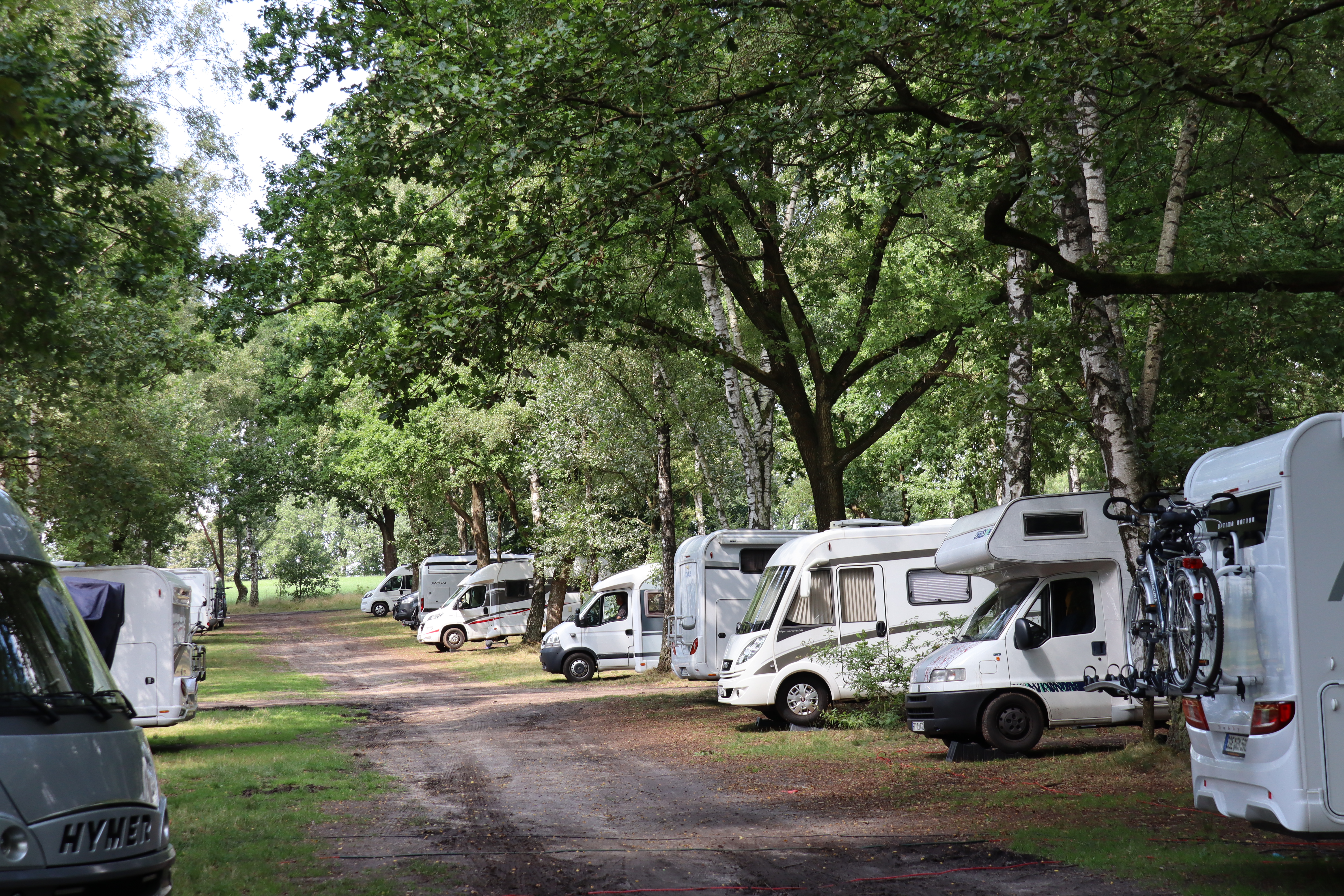 Wohnmobilstellplatz Oberhaverbeck, Bispingen