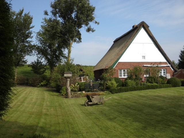 Außenansicht Ferienhaus "Am Deich" in Krummendeich