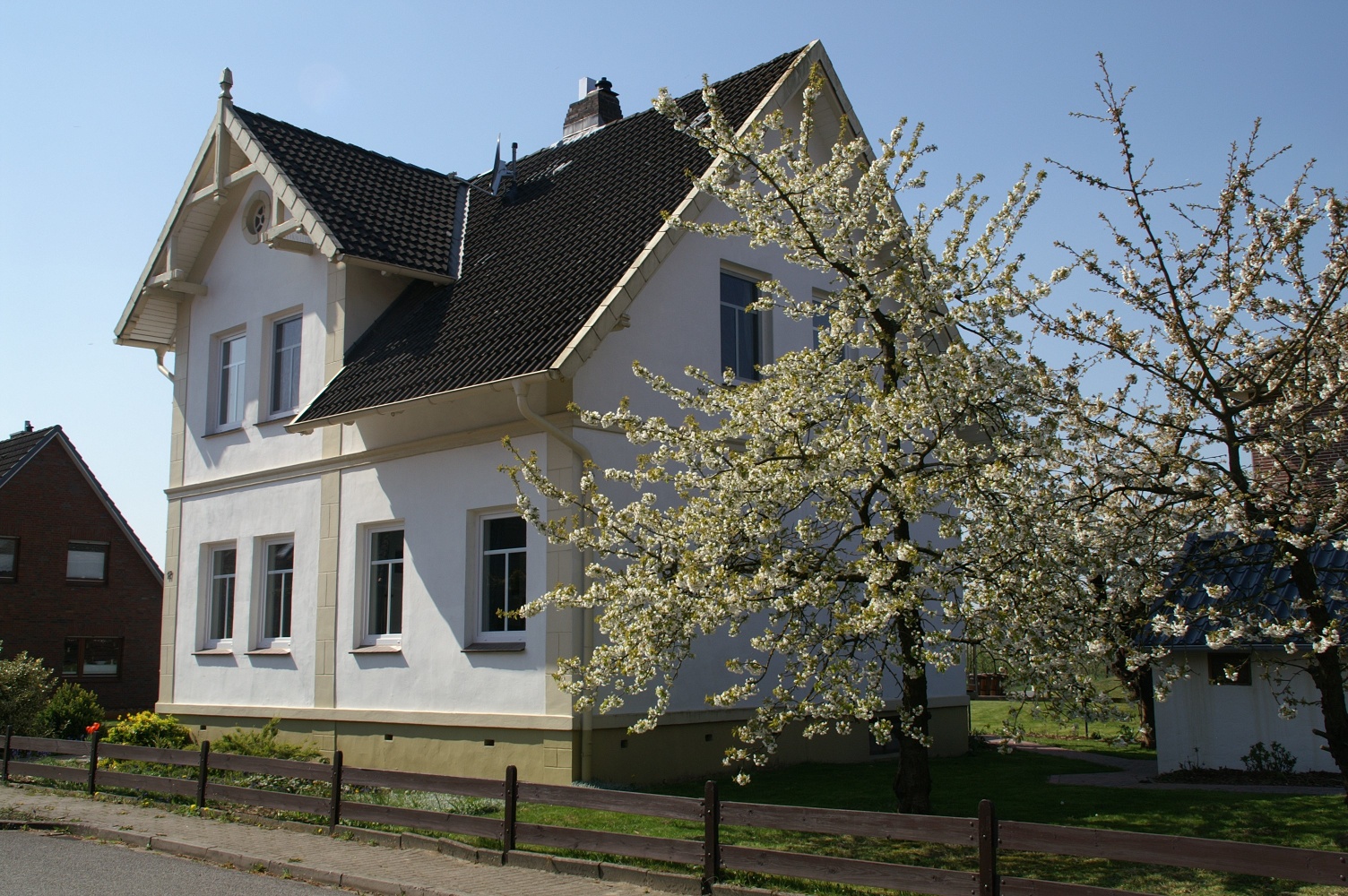 Außenansicht Ferienhaus am Leuchtturm