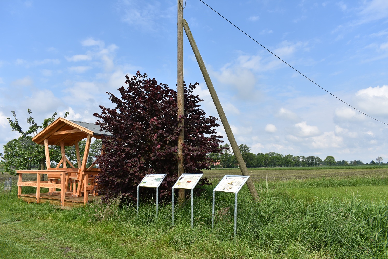 Info-Punkt und Rastplatz an der Rönne, Drochtersen-Hüll